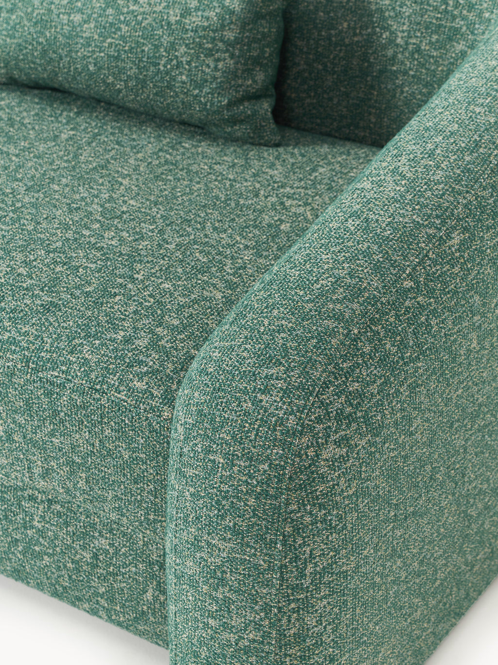 Bouclé-Schlafsofa Eliot (3-Sitzer)