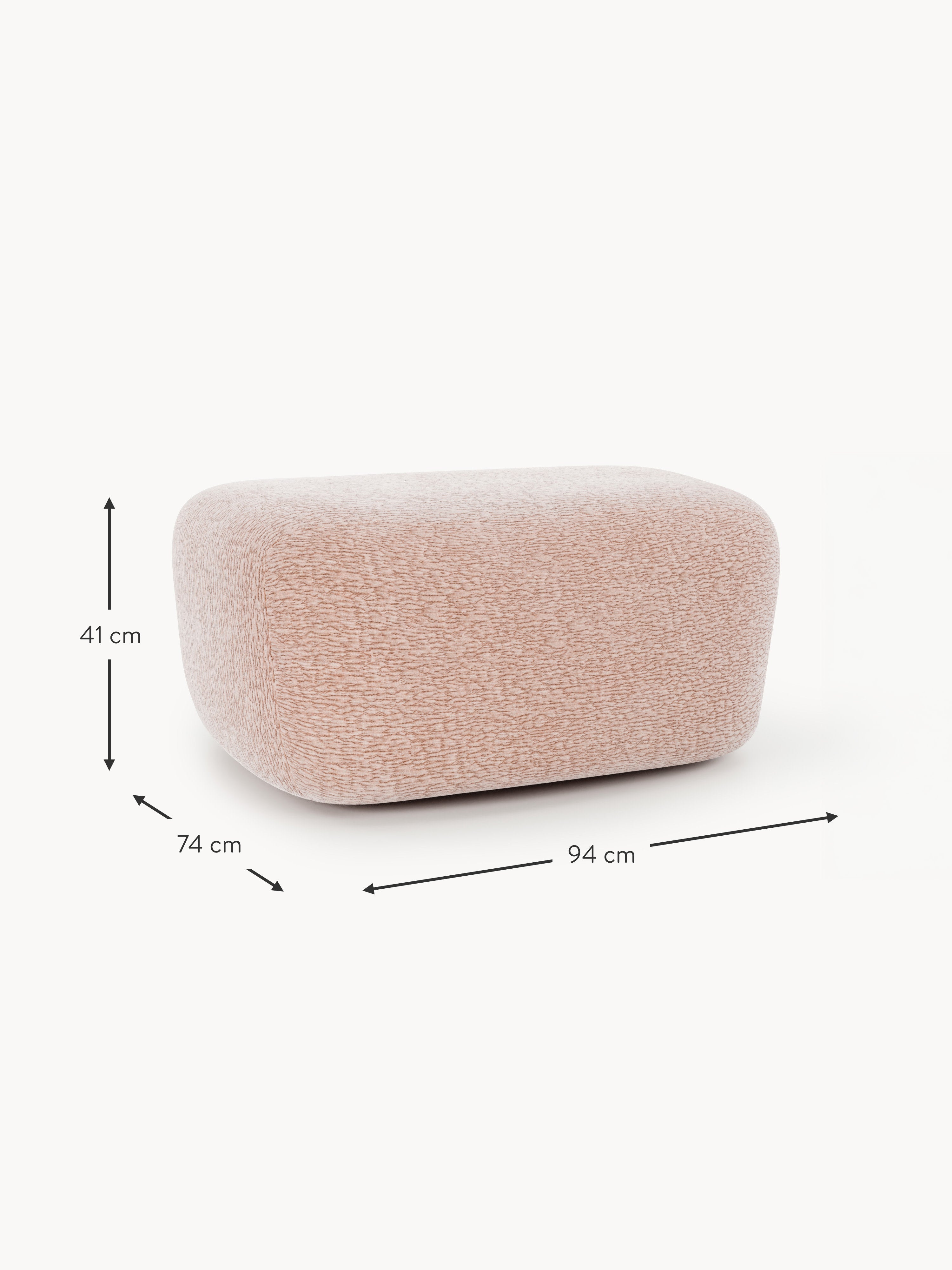 Großer Sofa-Hocker Wolke