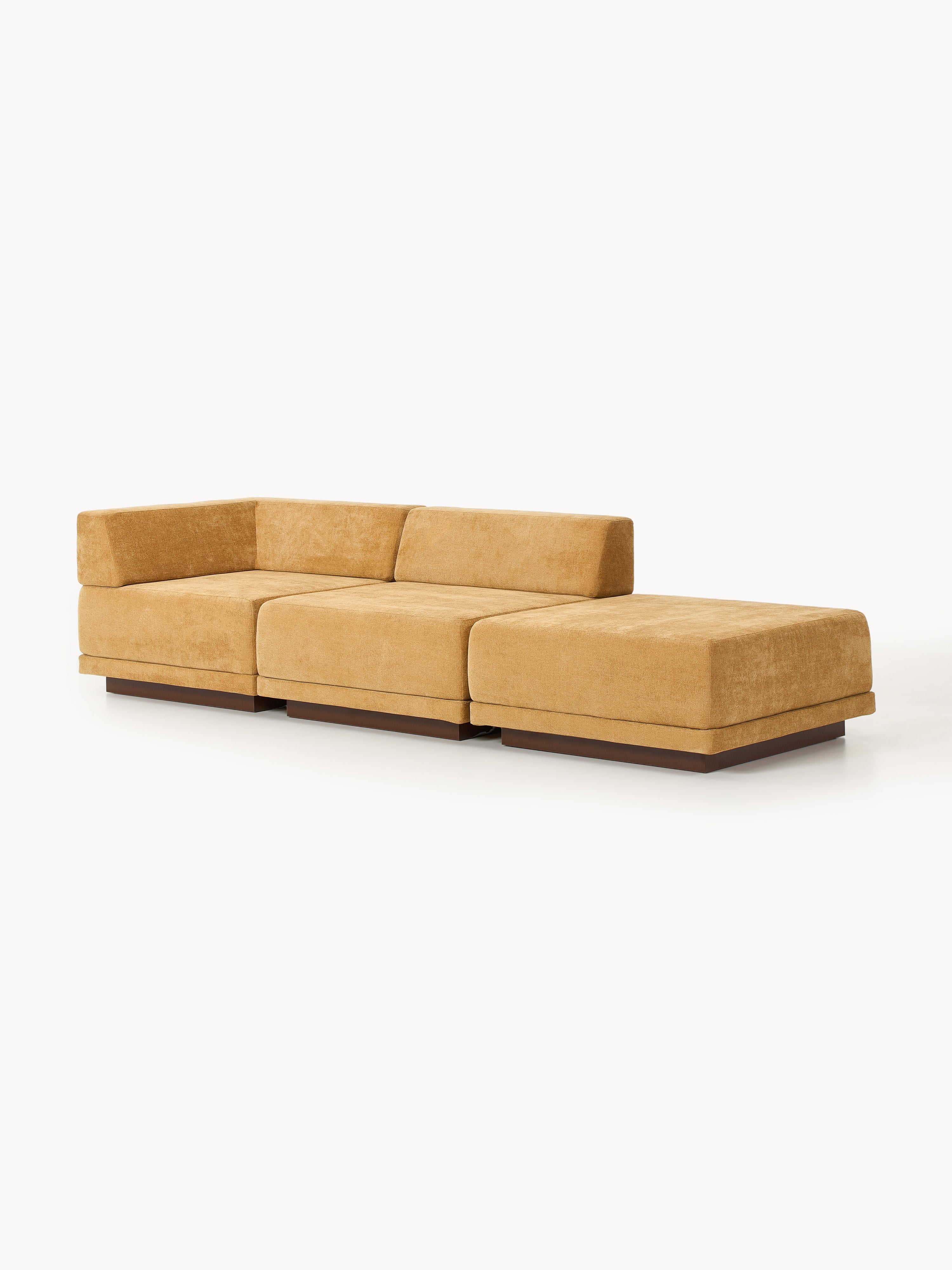 Modulares Sofa Colin (4-Sitzer) mit Ottomane