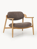 Galeriebild 1 - Loungesessel Rae aus Eichenholz