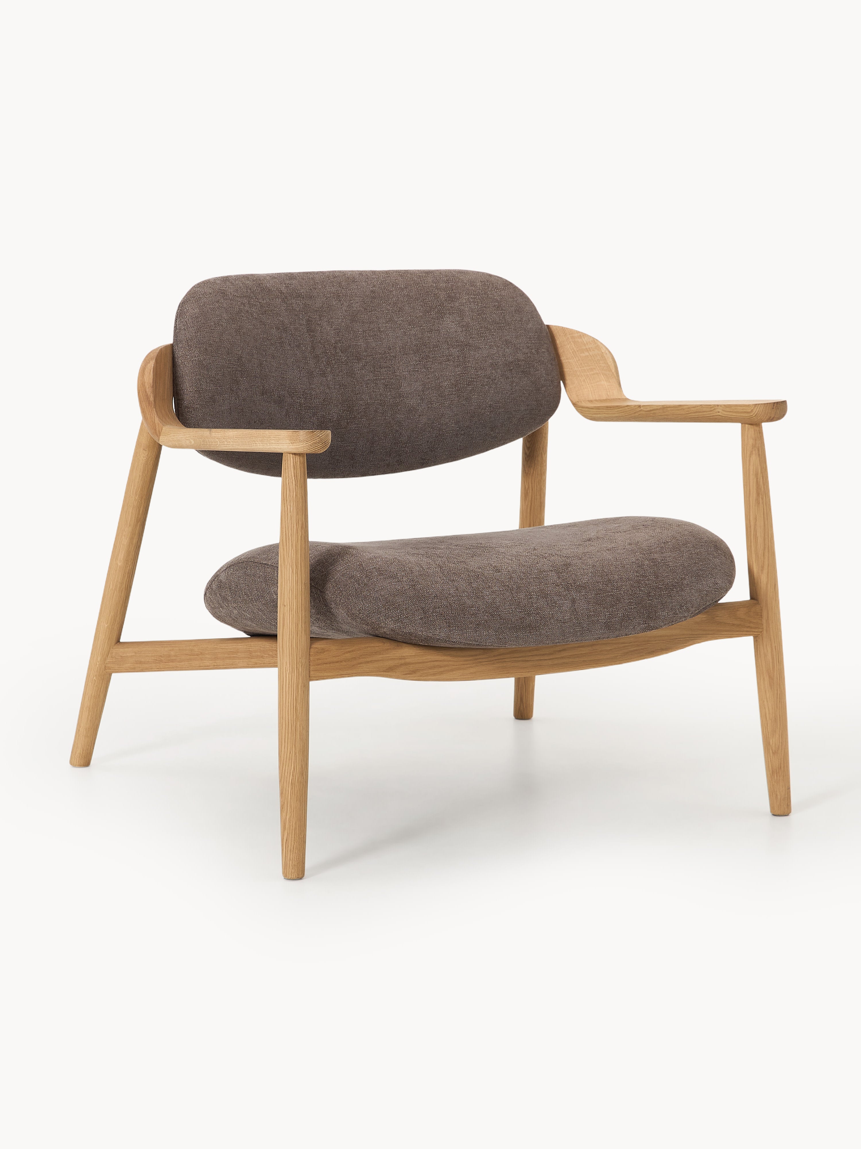 Galeriebild 1 - Loungesessel Rae aus Eichenholz