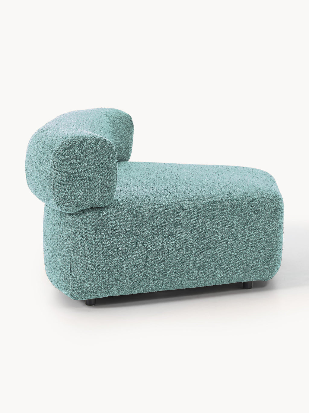 Rundes Bouclé-Eckmodul Anton