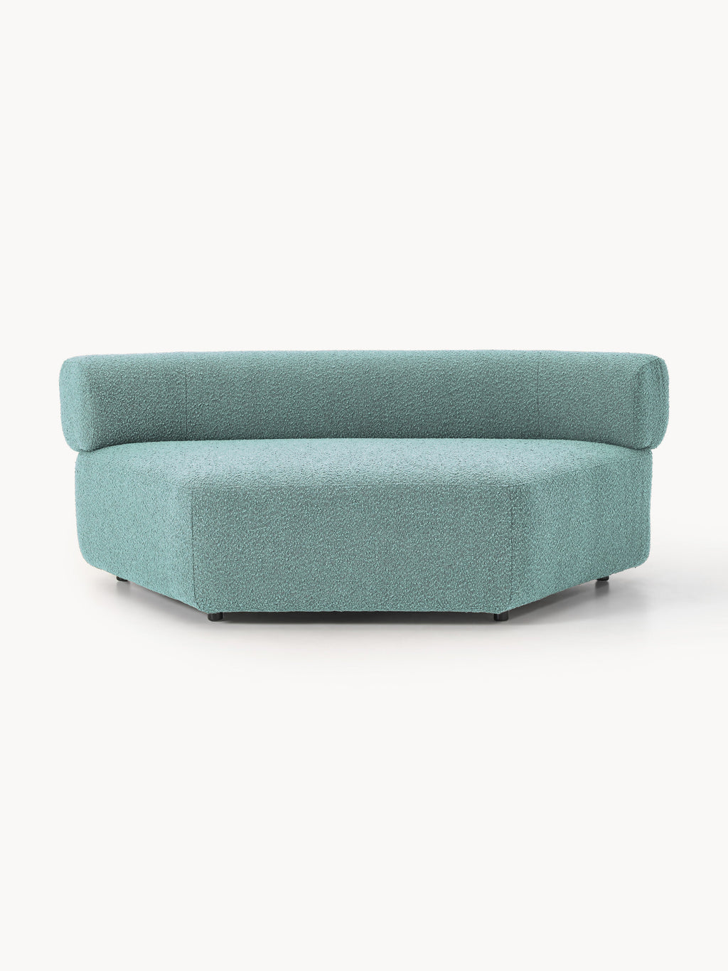Galeriebild 1 - Rundes Bouclé-Eckmodul Anton