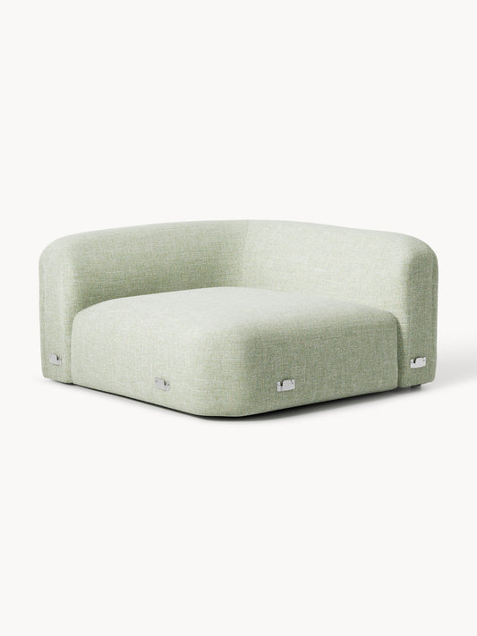 Galeriebild 1 - Rundes Bouclé-Eckmodul Wolke