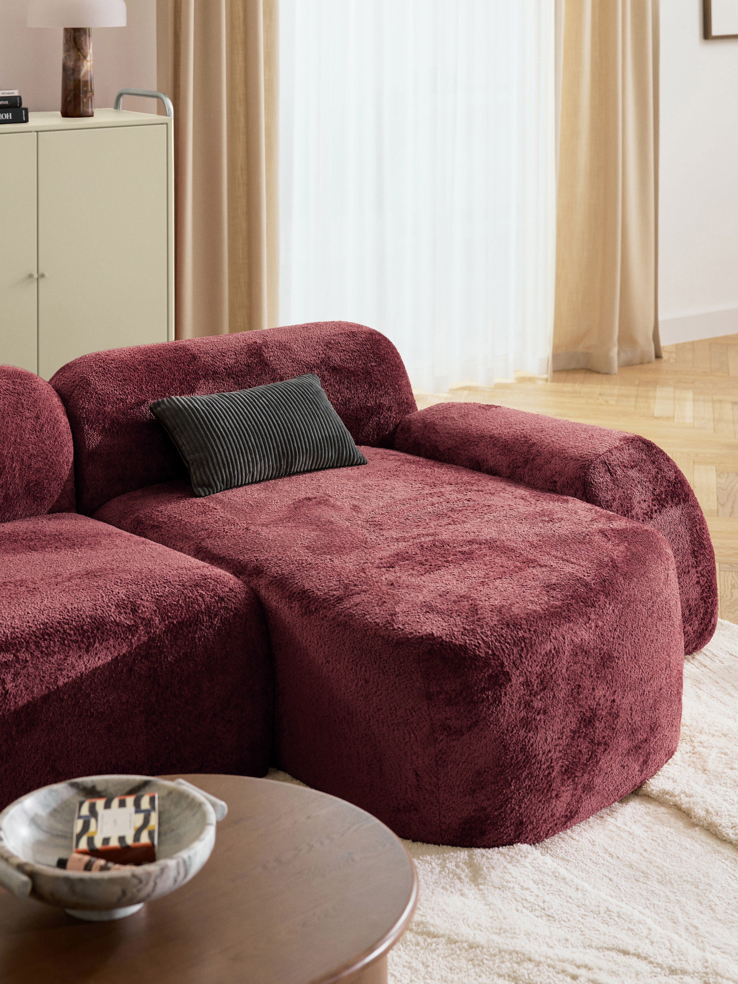 Teddy-Bouclé-Chaise Wolke