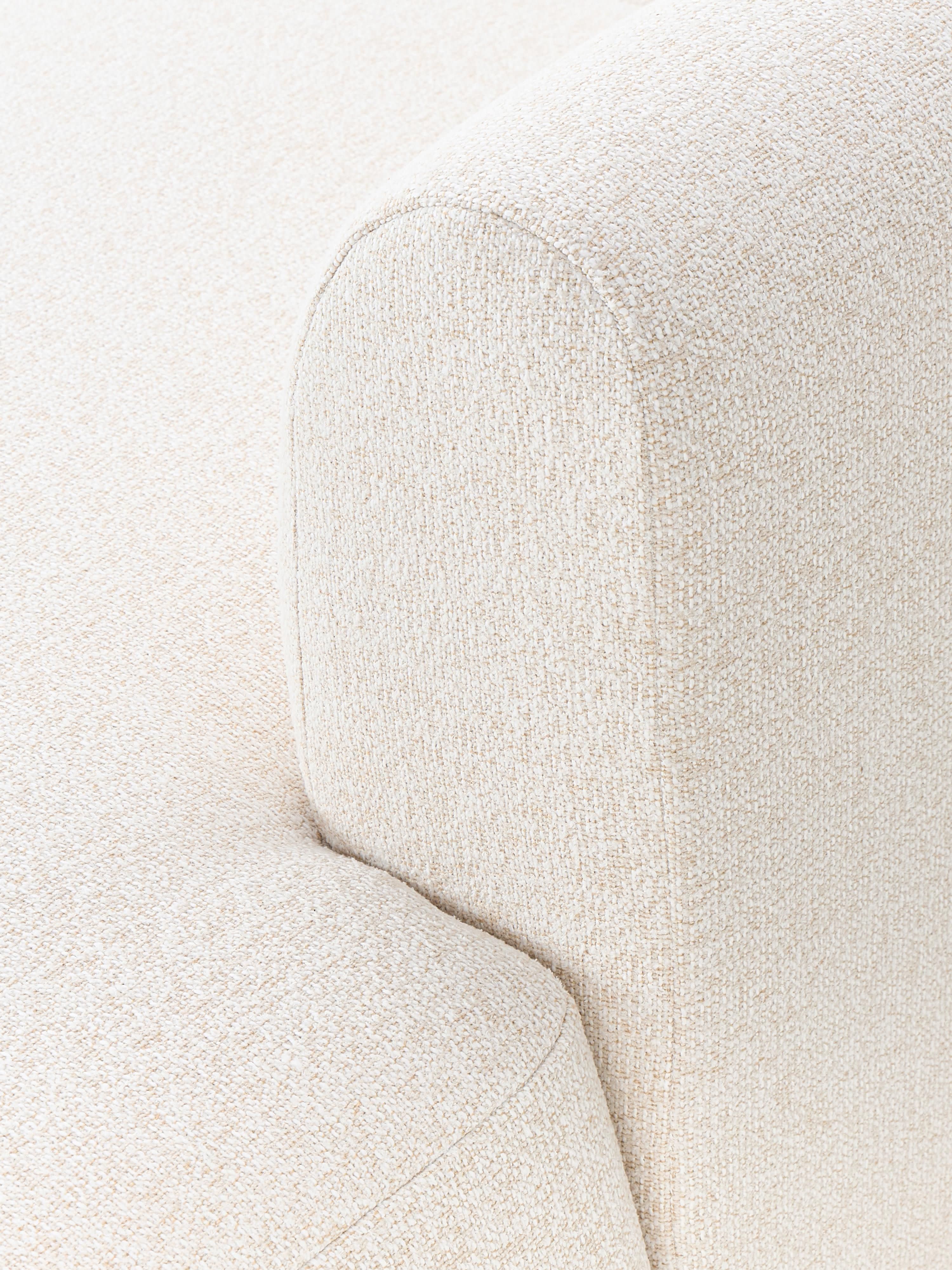 Modulares Bouclé-Ecksofa Sofia (4-Sitzer)
