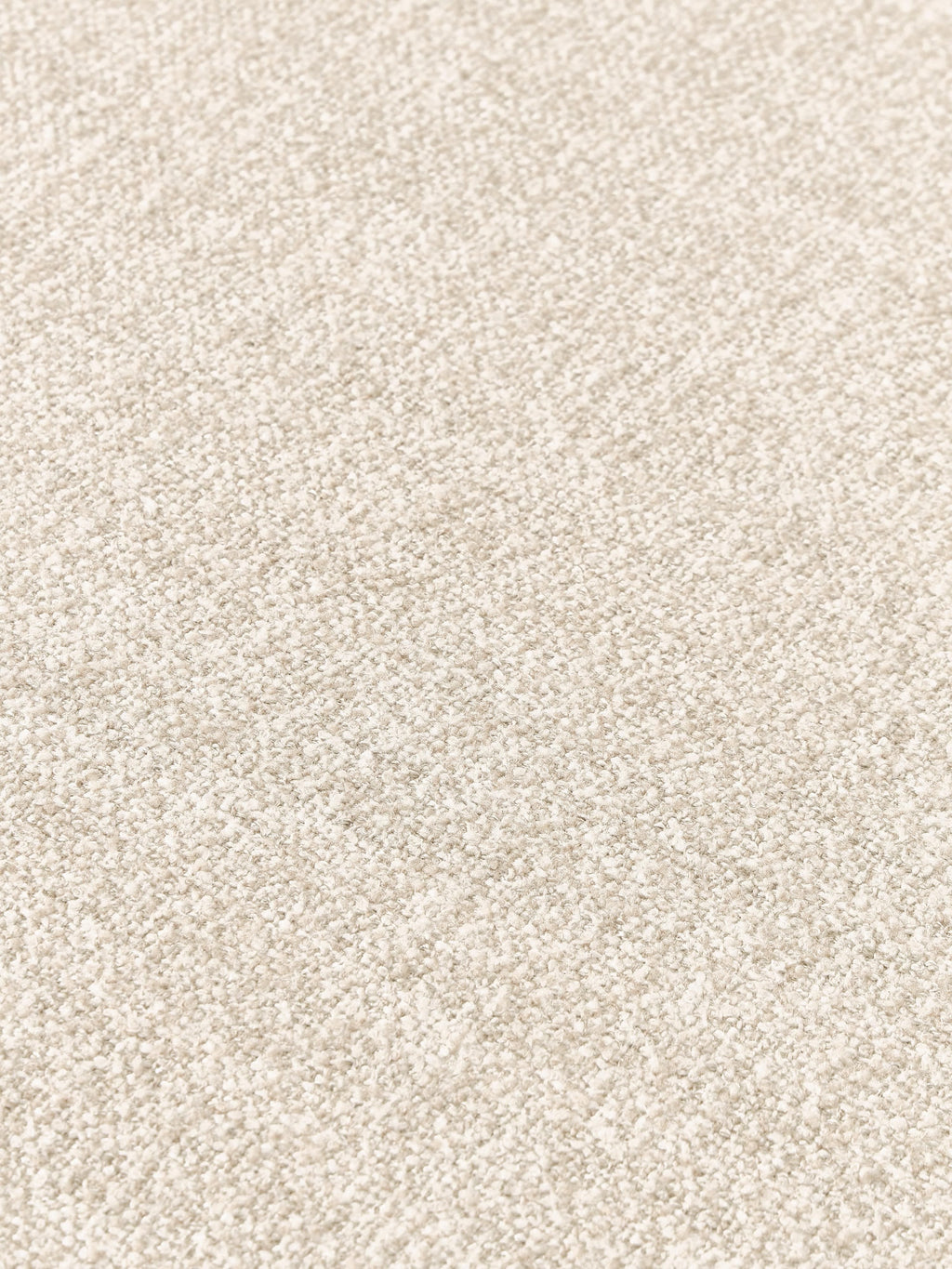 Großer Bouclé-Sofa-Hocker Wolke