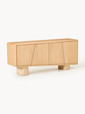 Galeriebild 1 - Holz-Sideboard Tundra mit Travertin-Beinen