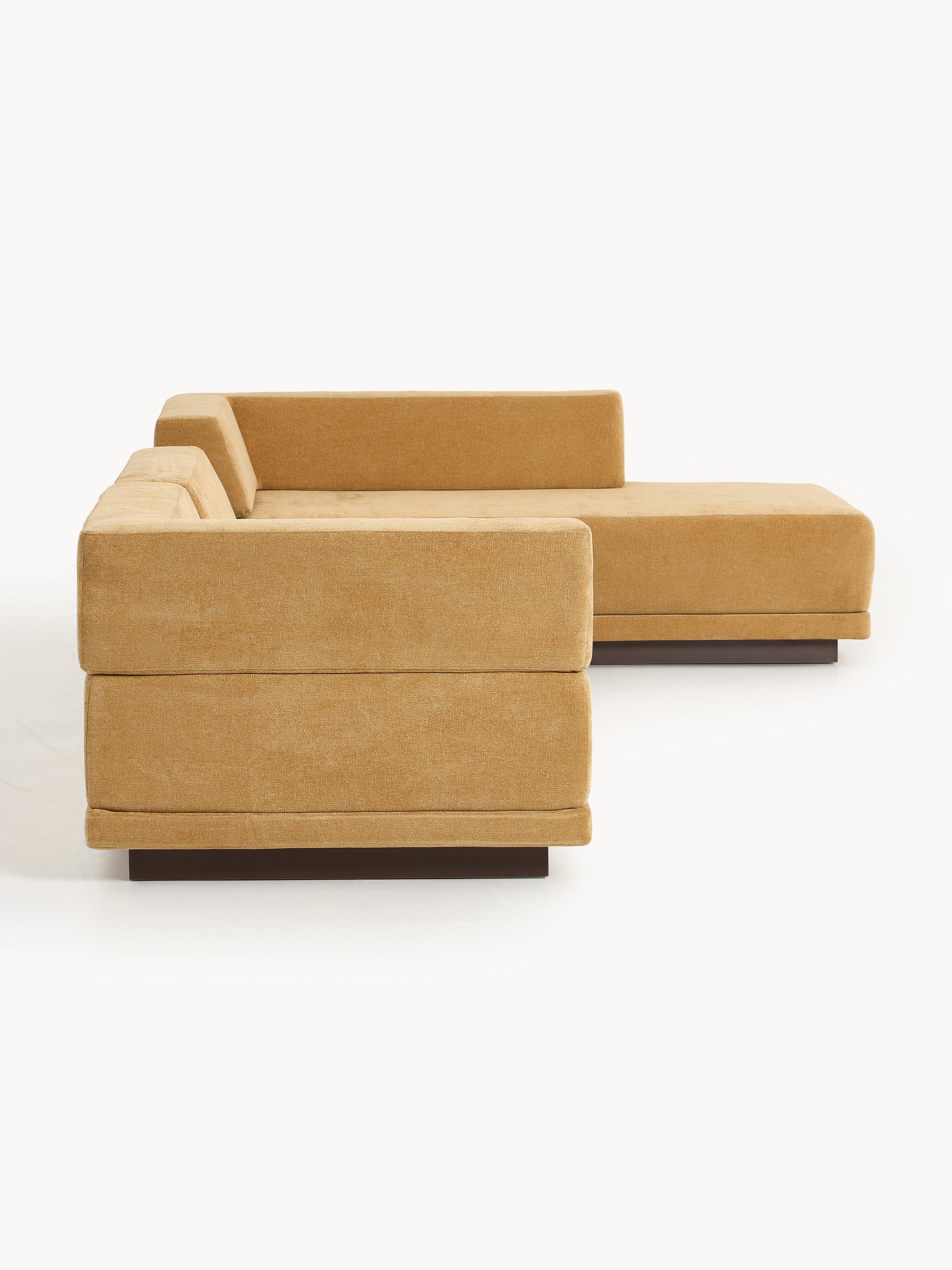Modulares Ecksofa Colin (4-Sitzer) mit Couchtisch