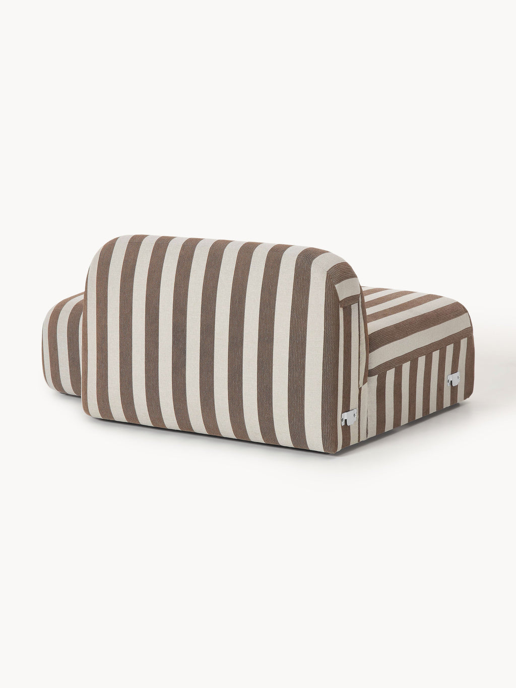 Gestreiftes Chaise-Modul Wolke