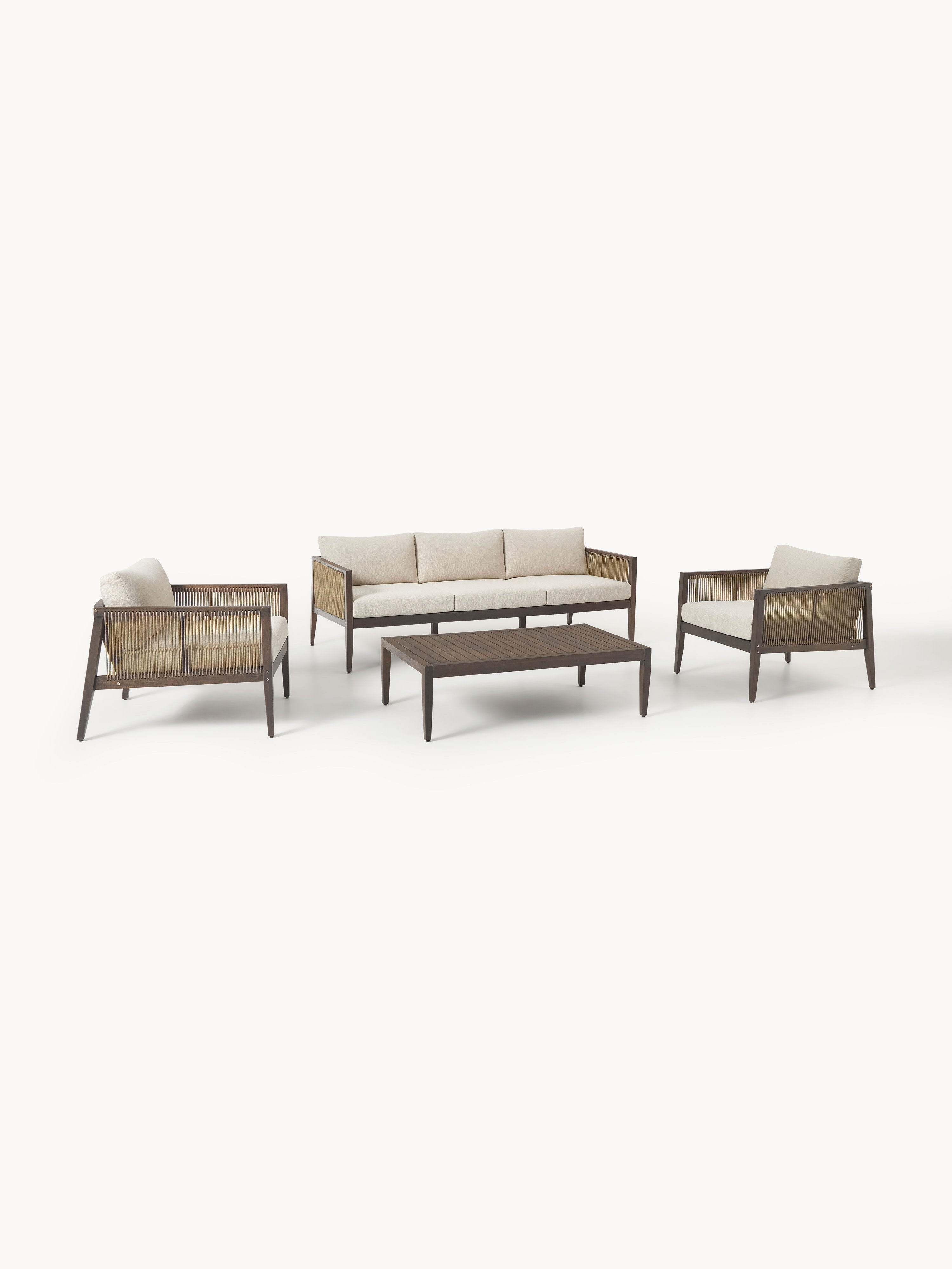 Galeriebild 1 - Garten-Lounge-Set Travis aus Akazienholz