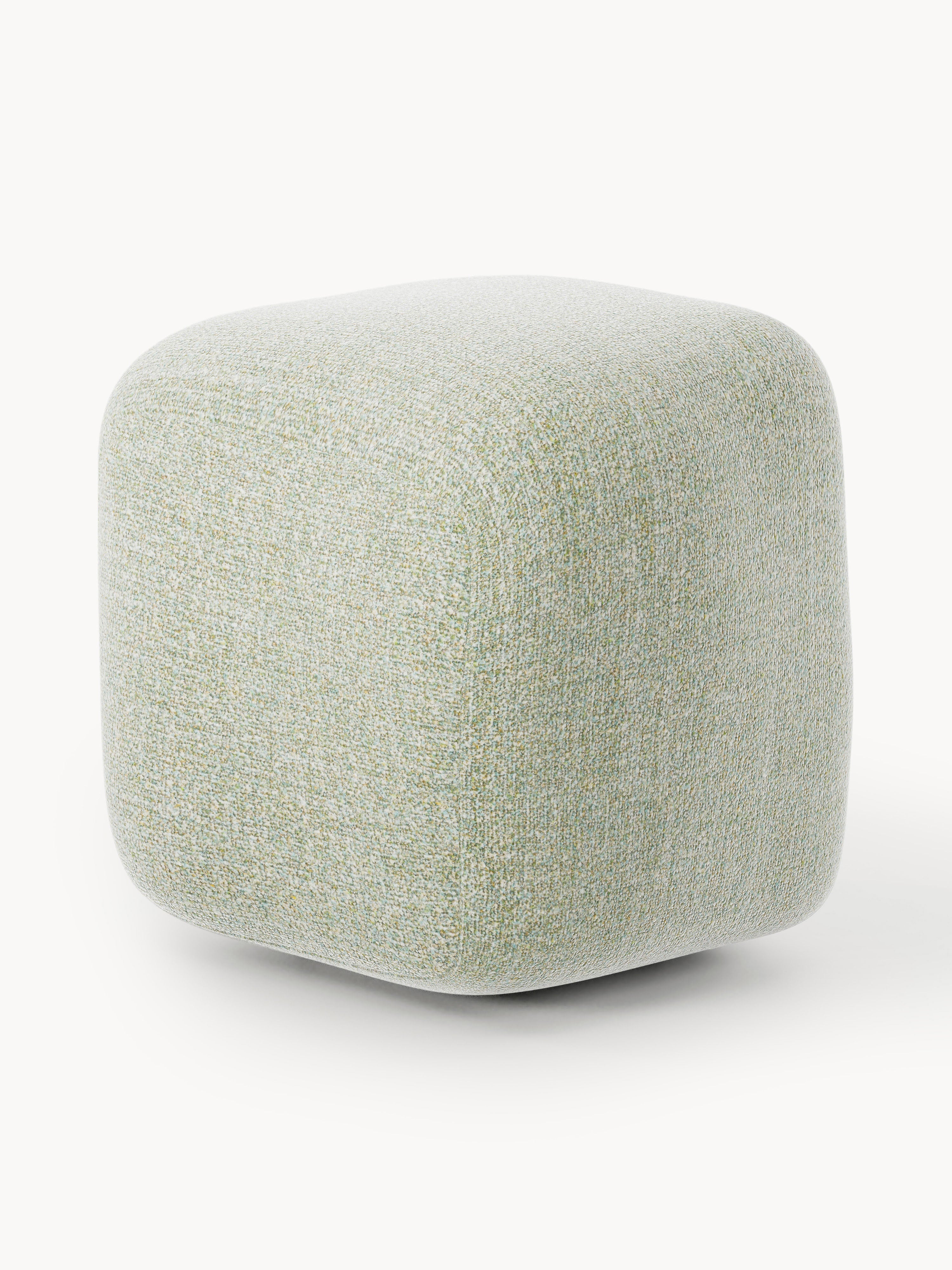 Galeriebild 1 - Hoher Bouclé-Sofa-Hocker Wolke