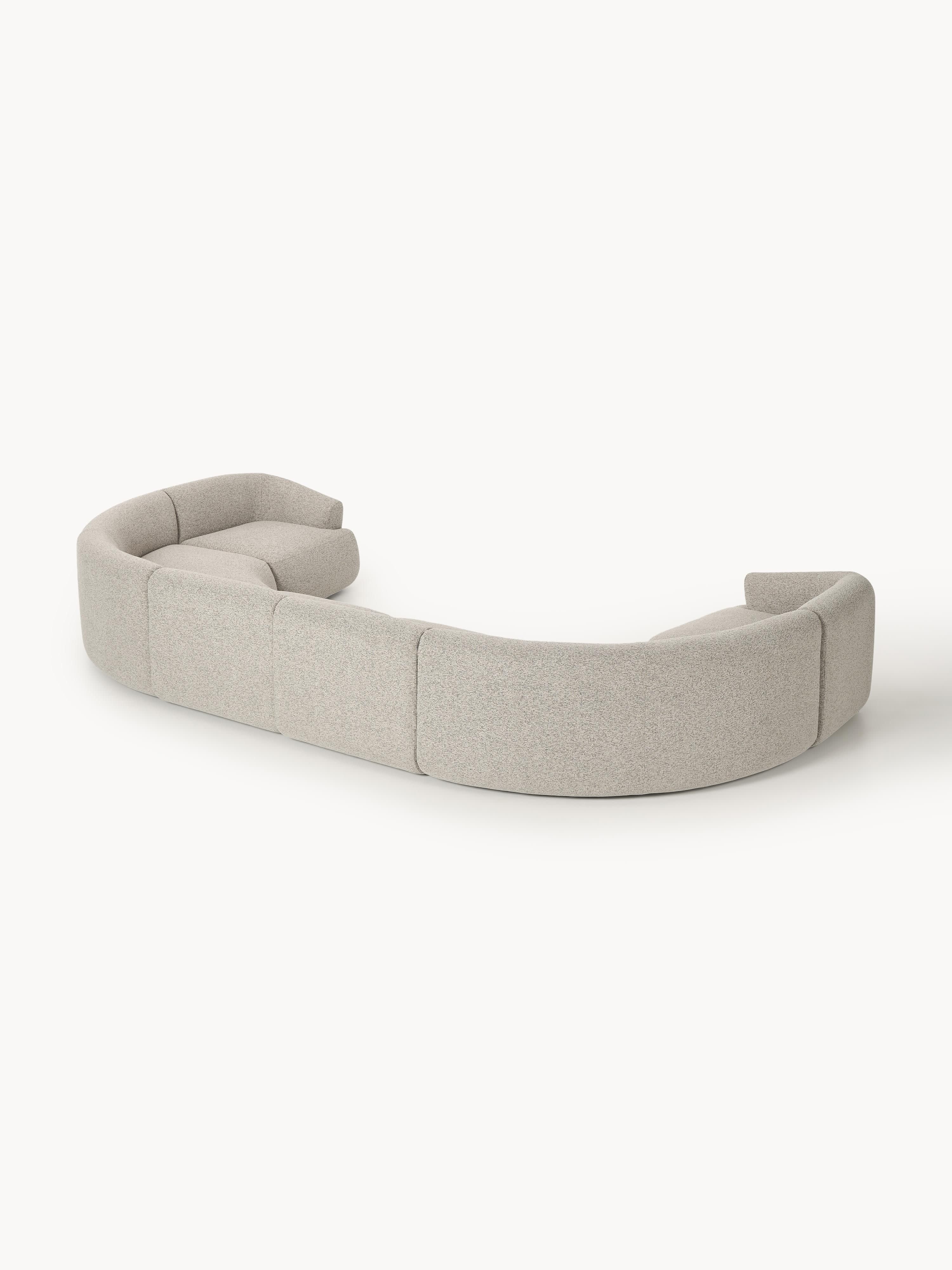 Modulares Bouclé-XL-Sofa Sofia