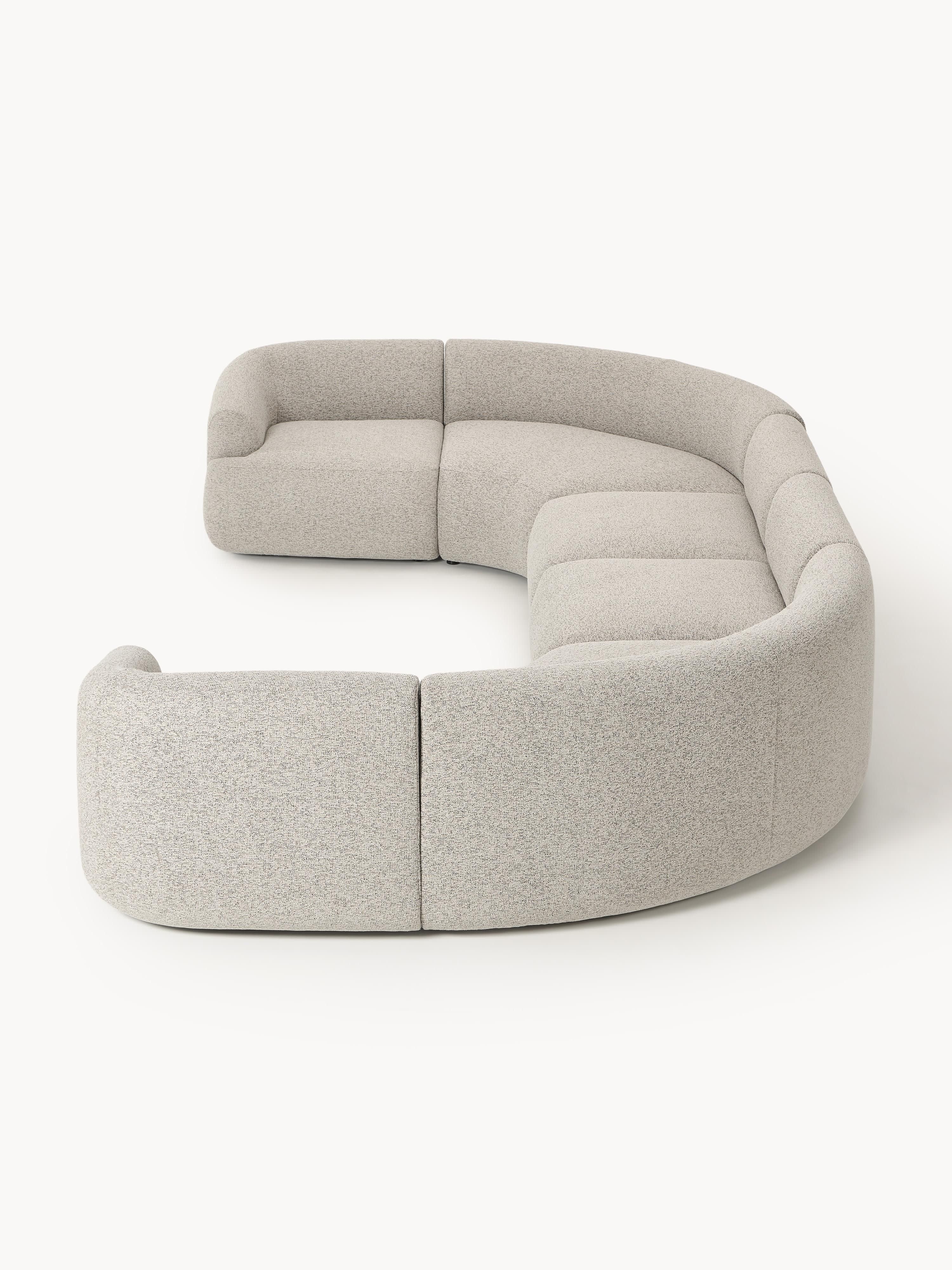 Modulares Bouclé-XL-Sofa Sofia