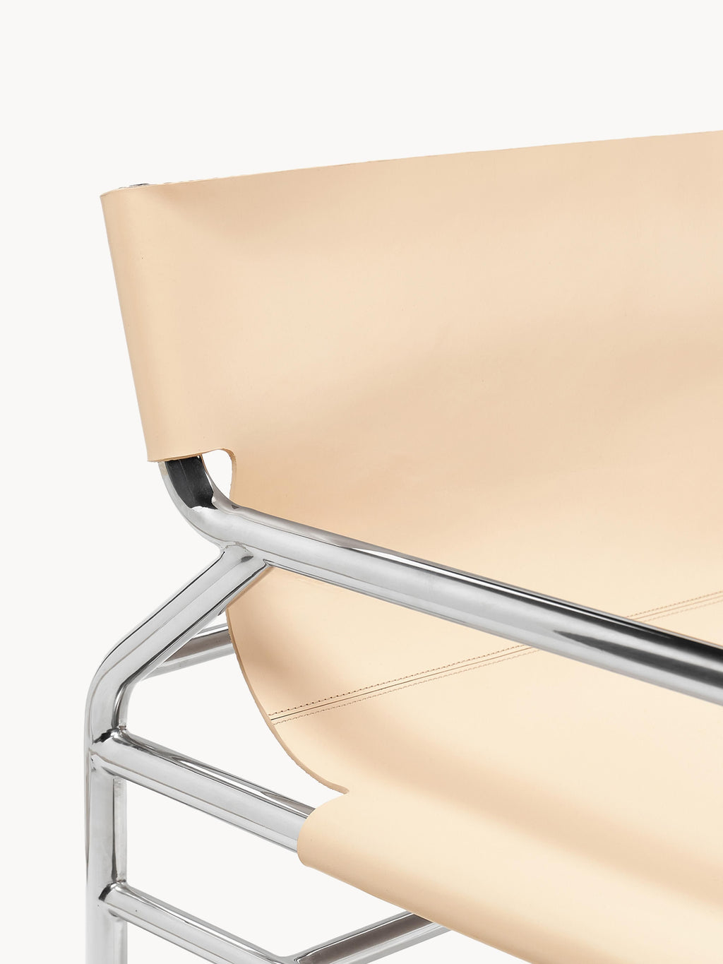 Leder-Armlehnstuhl Dion