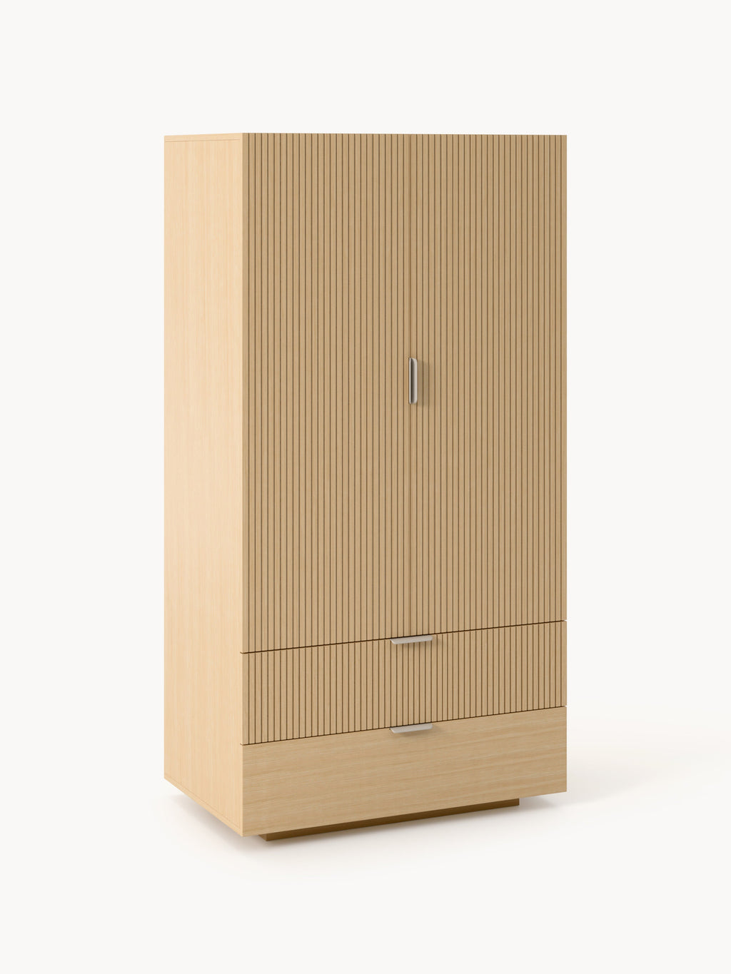 Galeriebild 1 - Kompakt-Kleiderschrank Sato aus Holz