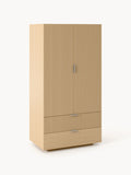 Galeriebild 1 - Kompakt-Kleiderschrank Sato aus Holz