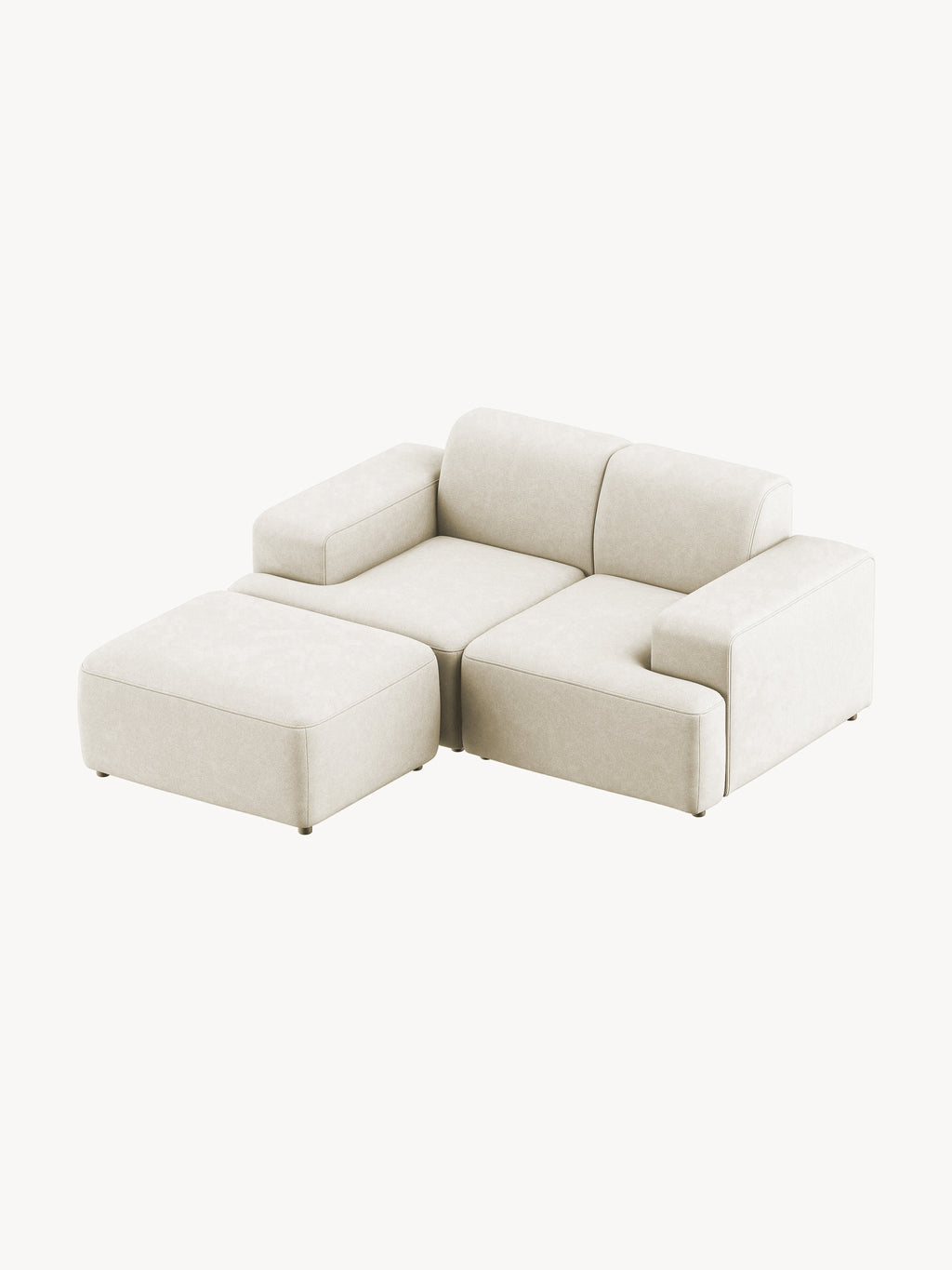 Sofa-Hocker Melva, B 99 x T 72 cm