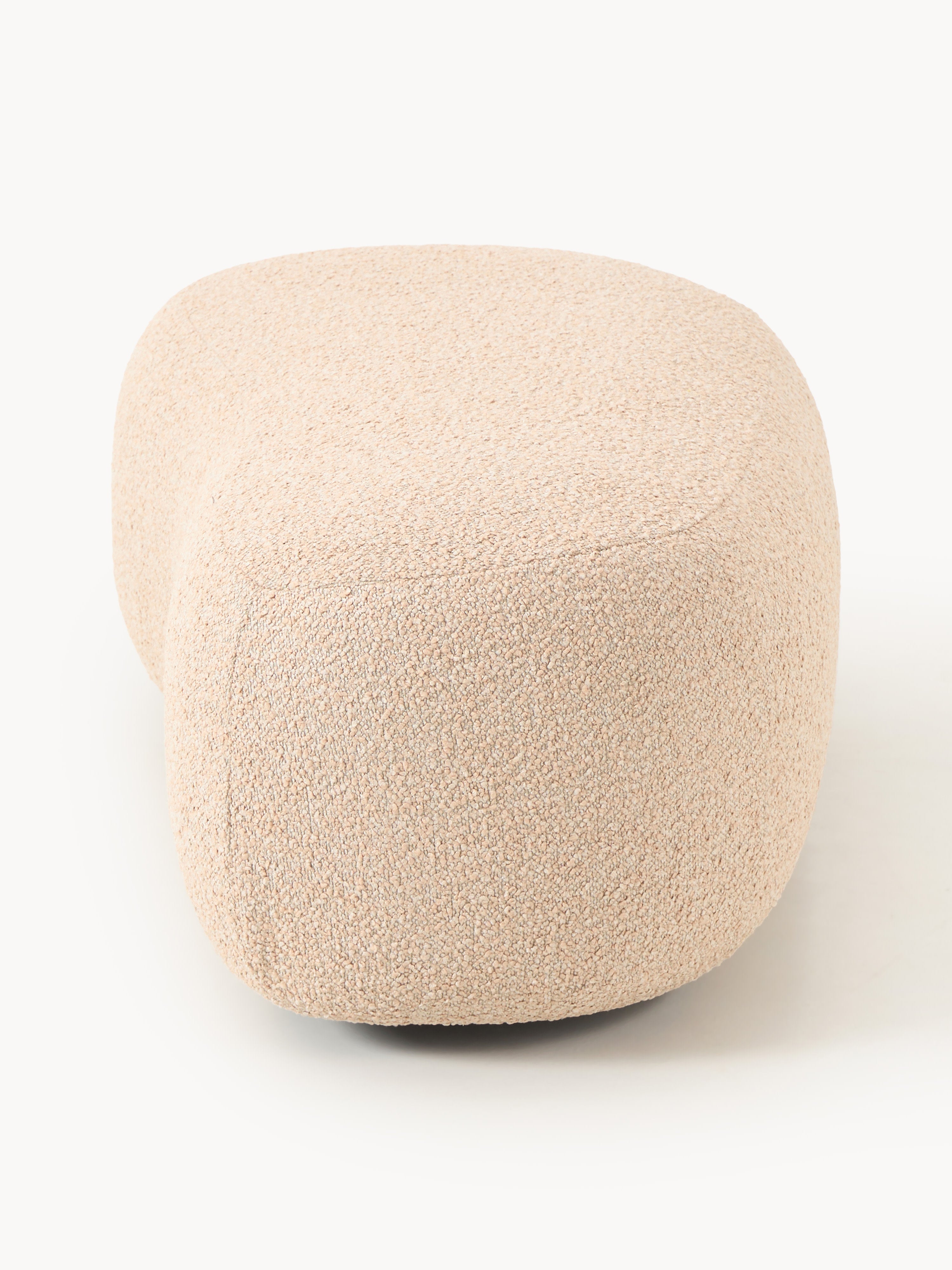 XL Sofa-Hocker Alba aus Bouclé