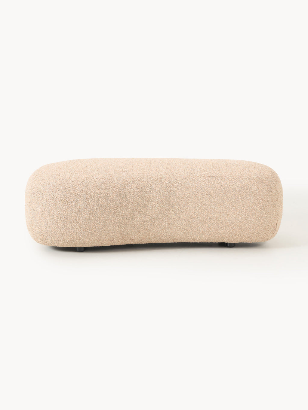 XL Sofa-Hocker Alba aus Bouclé
