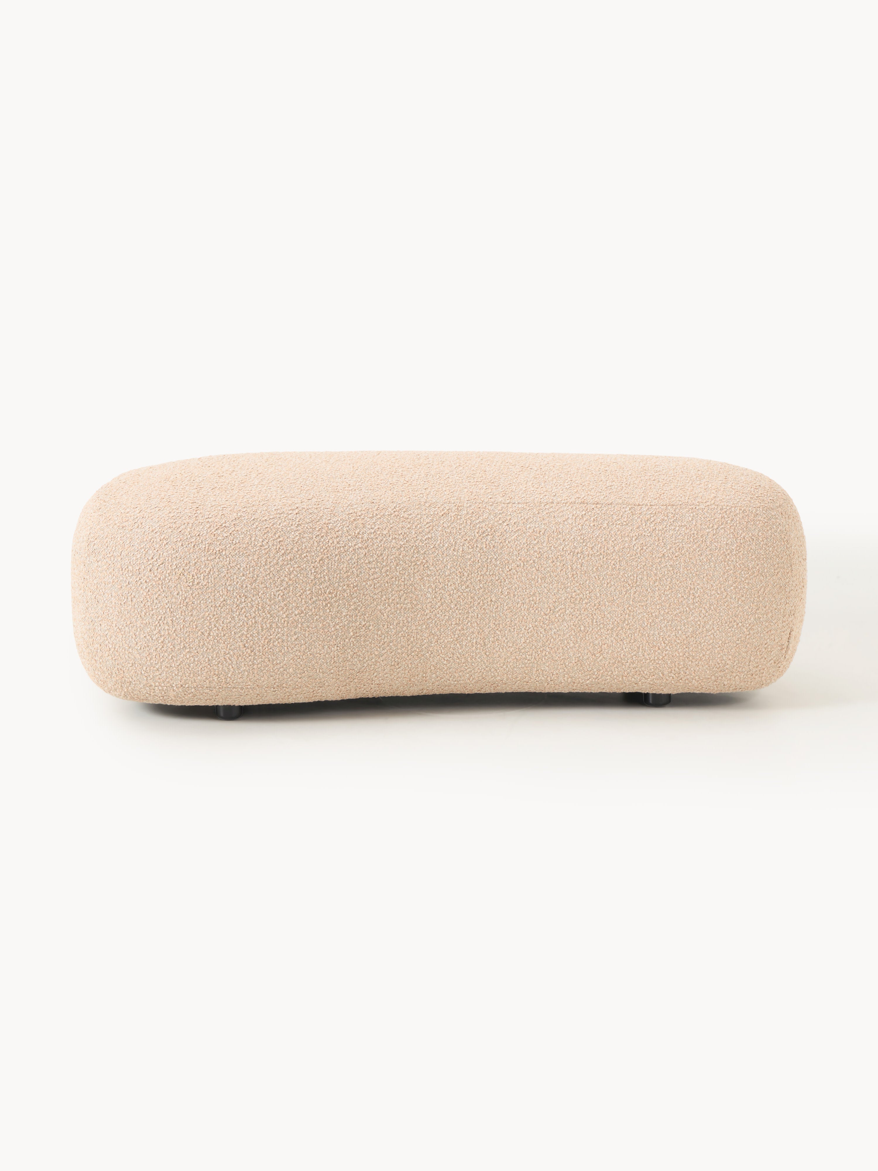XL Sofa-Hocker Alba aus Bouclé