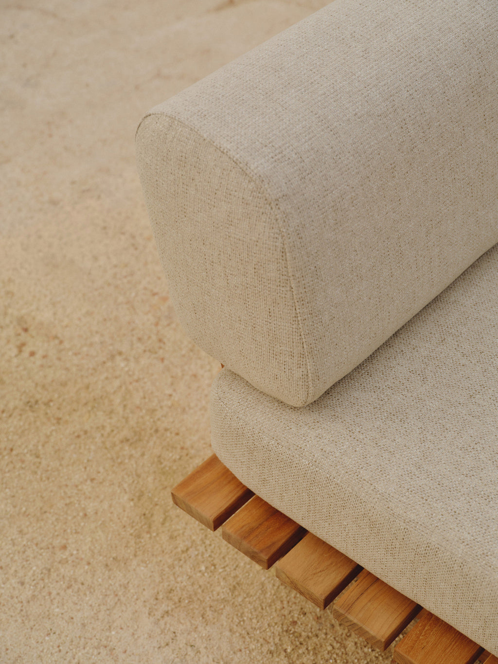 Garten-Doppel-Daybed Eiko aus Teakholz