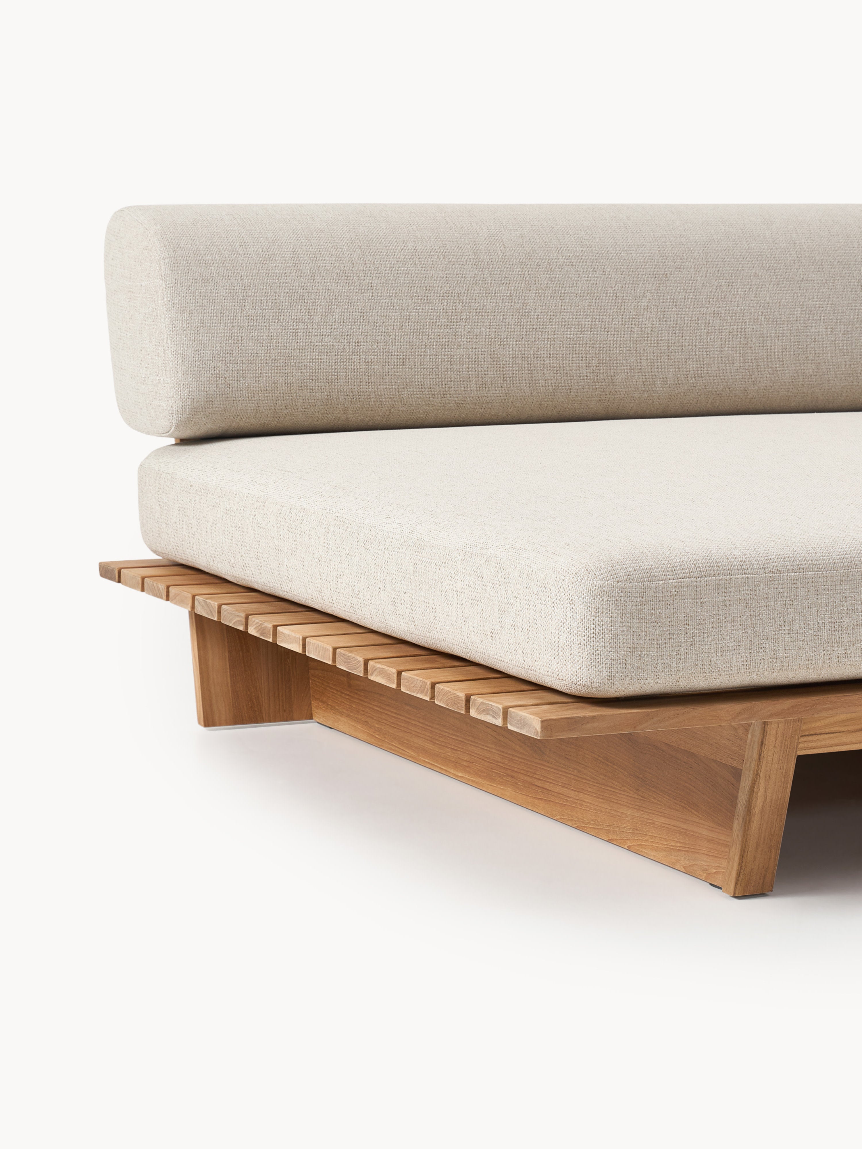 Garten-Doppel-Daybed Eiko aus Teakholz