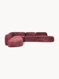 Galeriebild 1 - XL Modulares Teddy-Bouclé-Ecksofa Wolke mit Chaiselongue