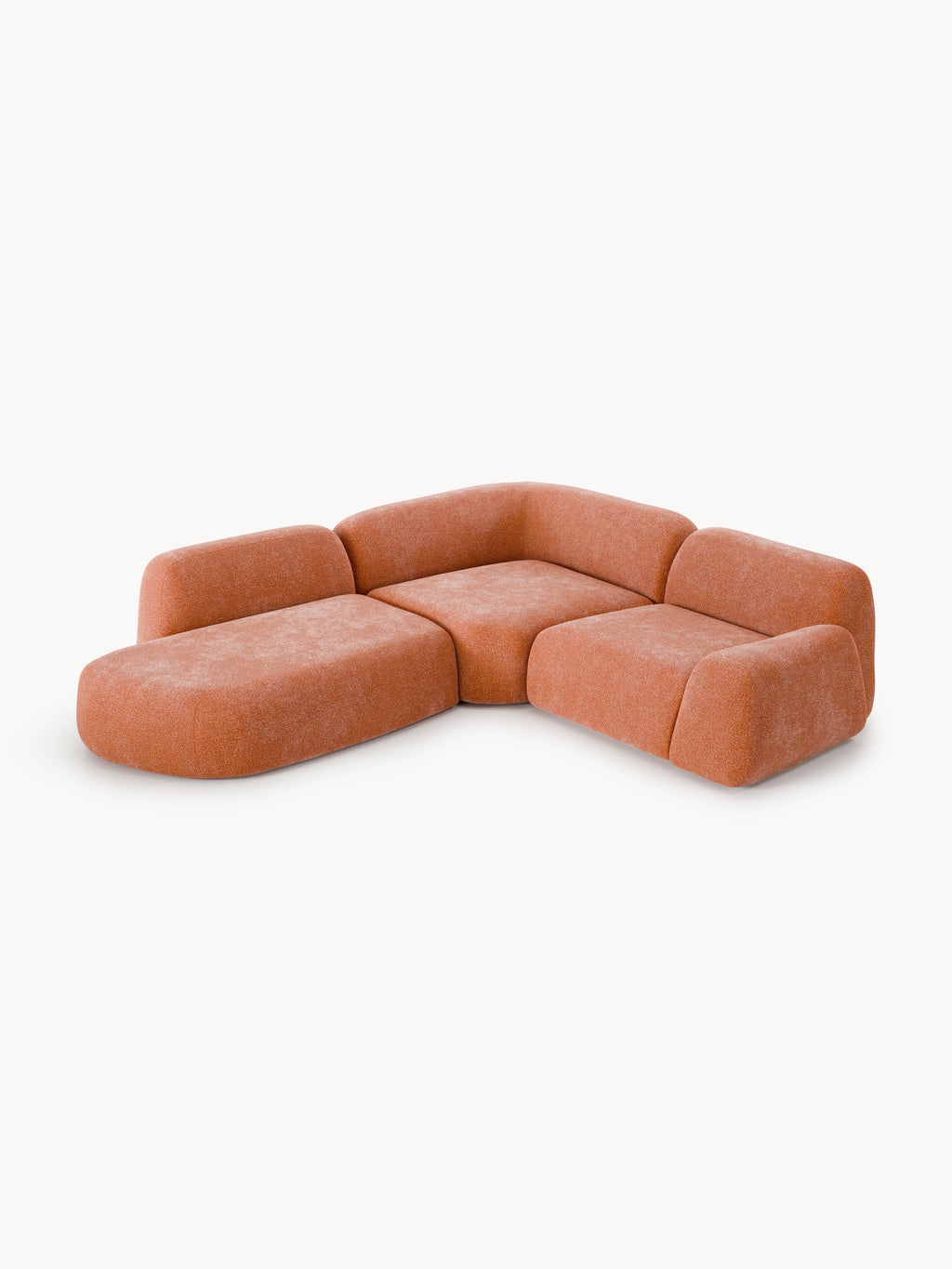 Modulares Ecksofa Wolke (4-Sitzer) mit Chaiselongue