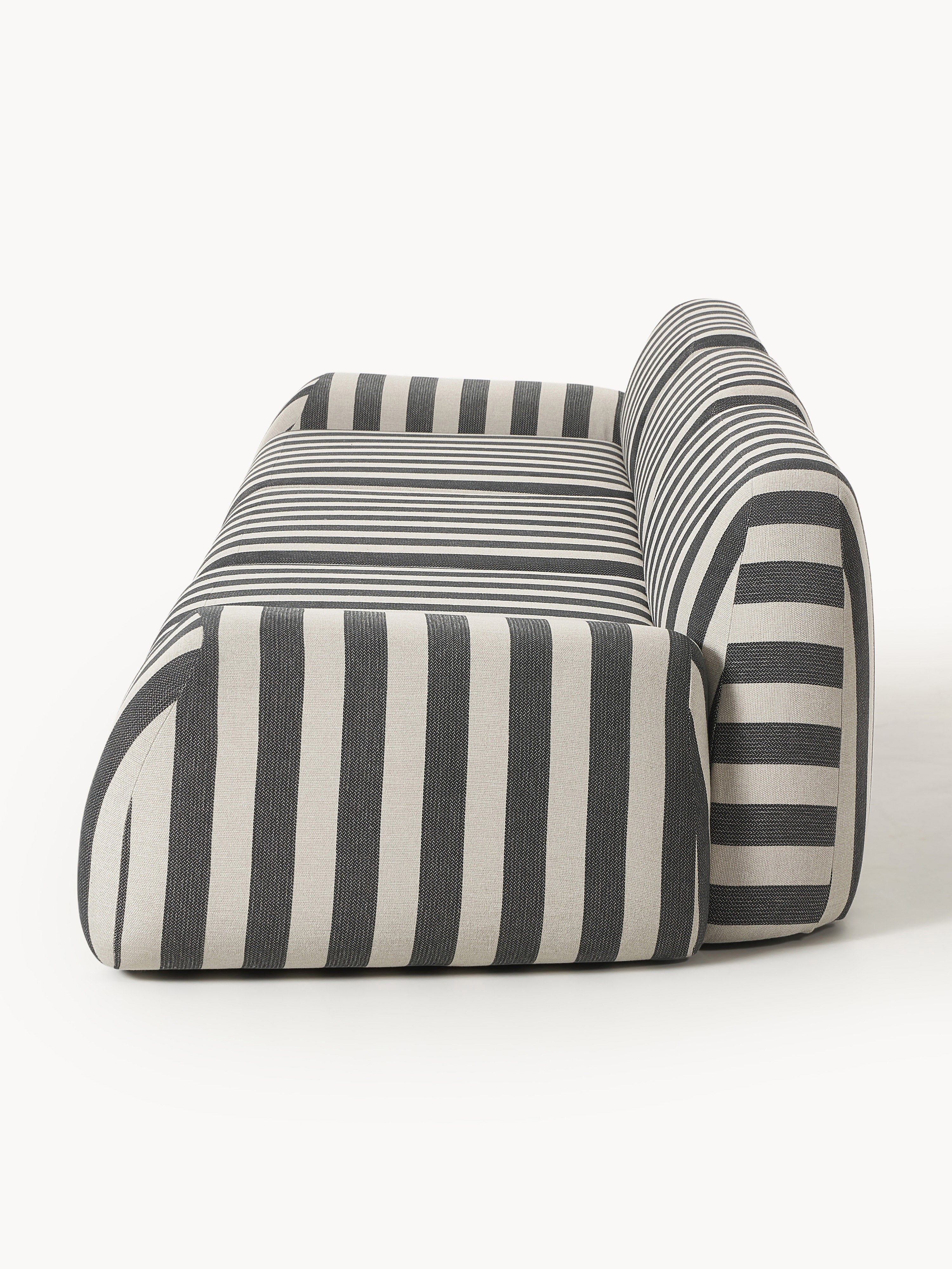 Modulares Gestreiftes Sofa Wolke (4-Sitzer)
