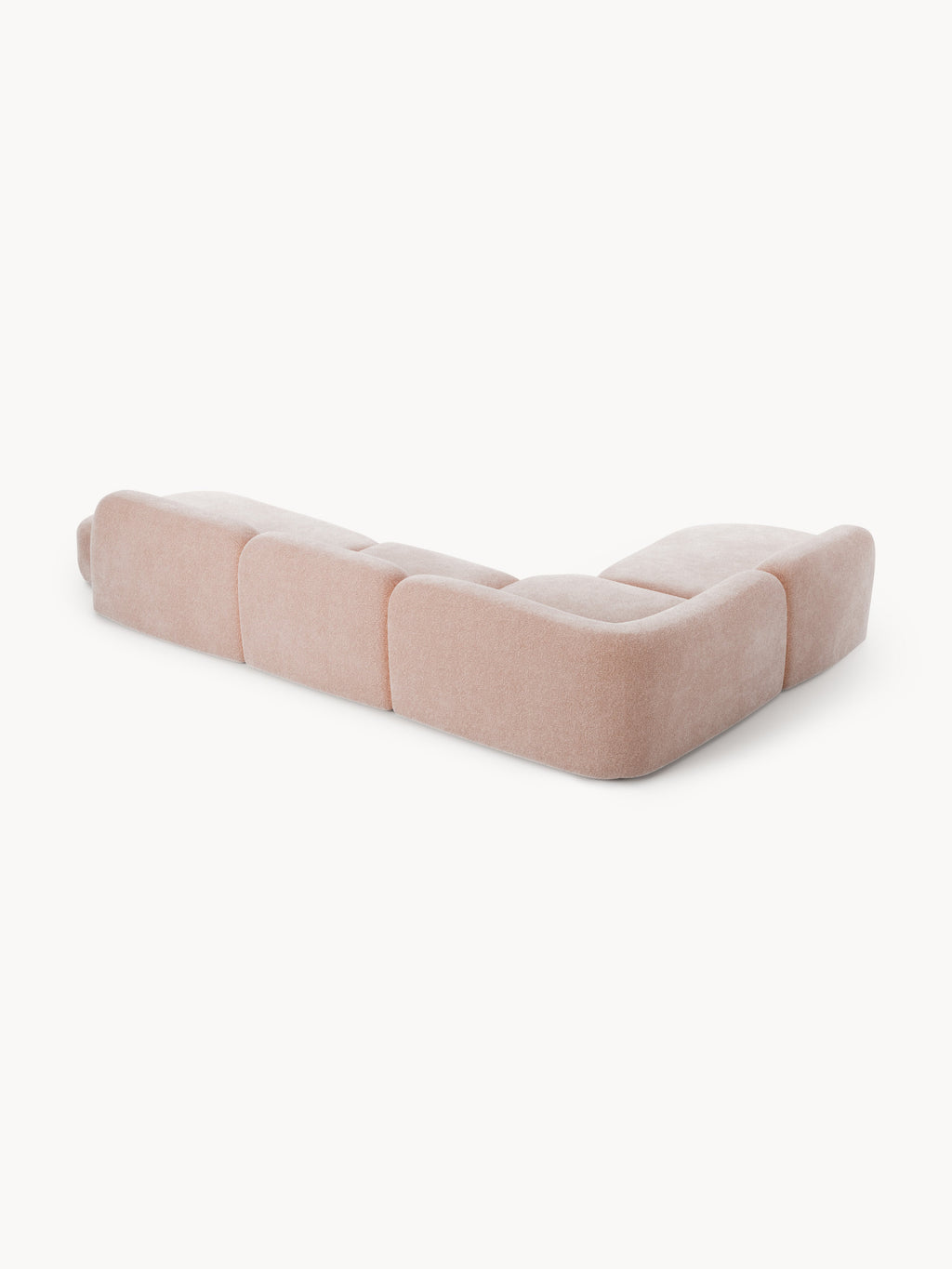 Modulares XL-Ecksofa Wolke mit Chaiselongue