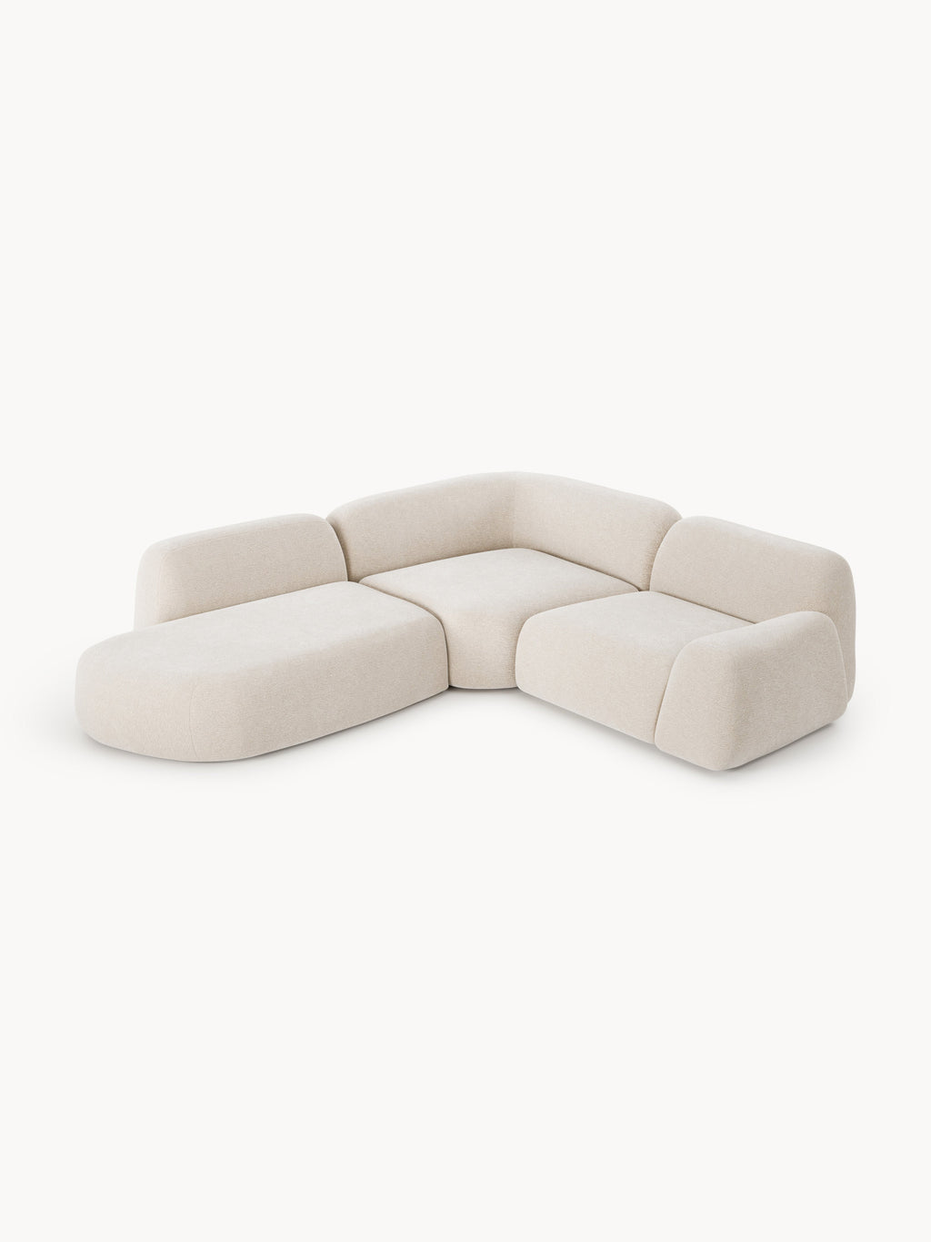 Modulares Ecksofa Wolke (4-Sitzer) mit Chaiselongue