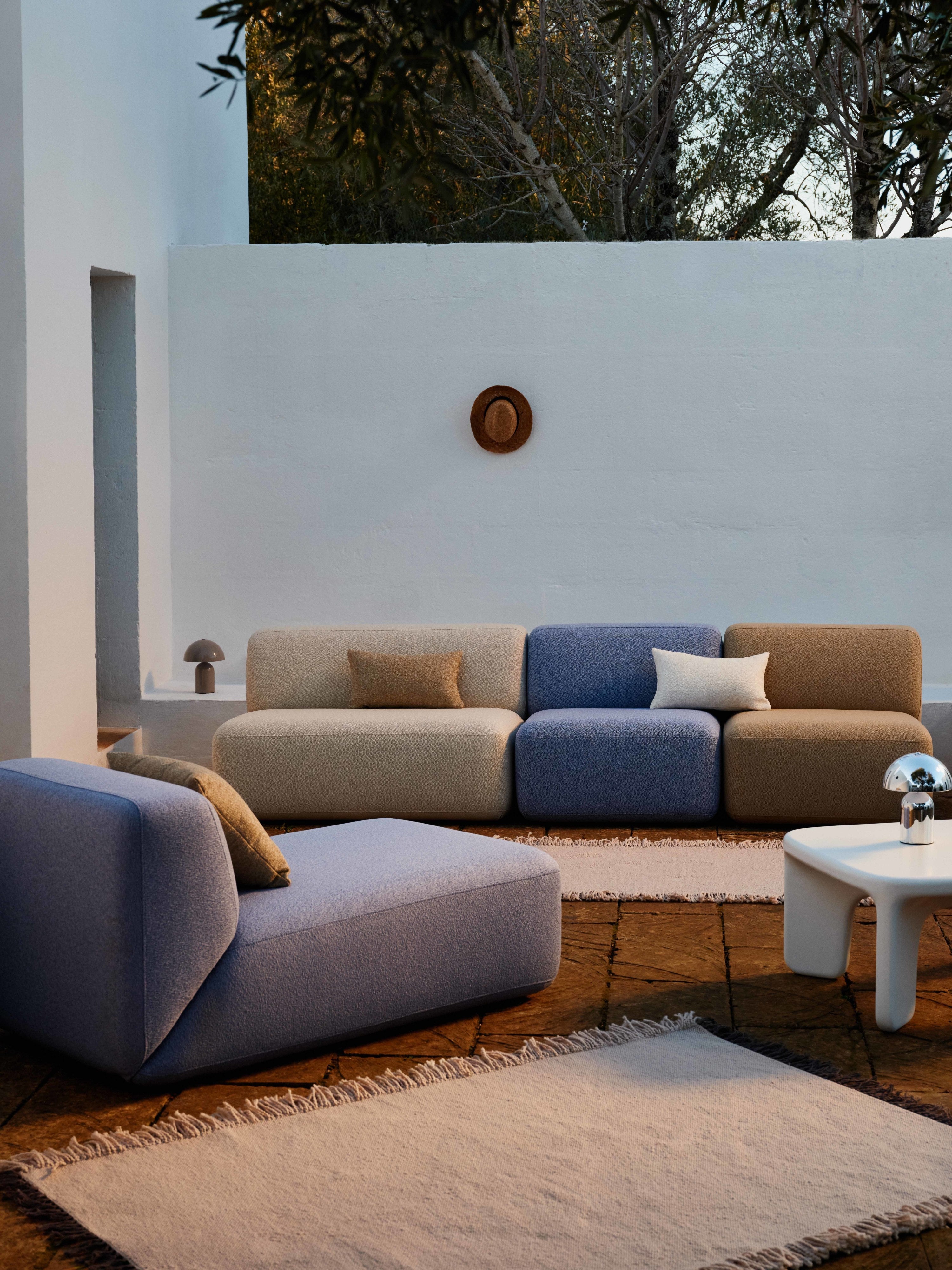 Garten-Lounge Modul Naomi (2-Sitzer)