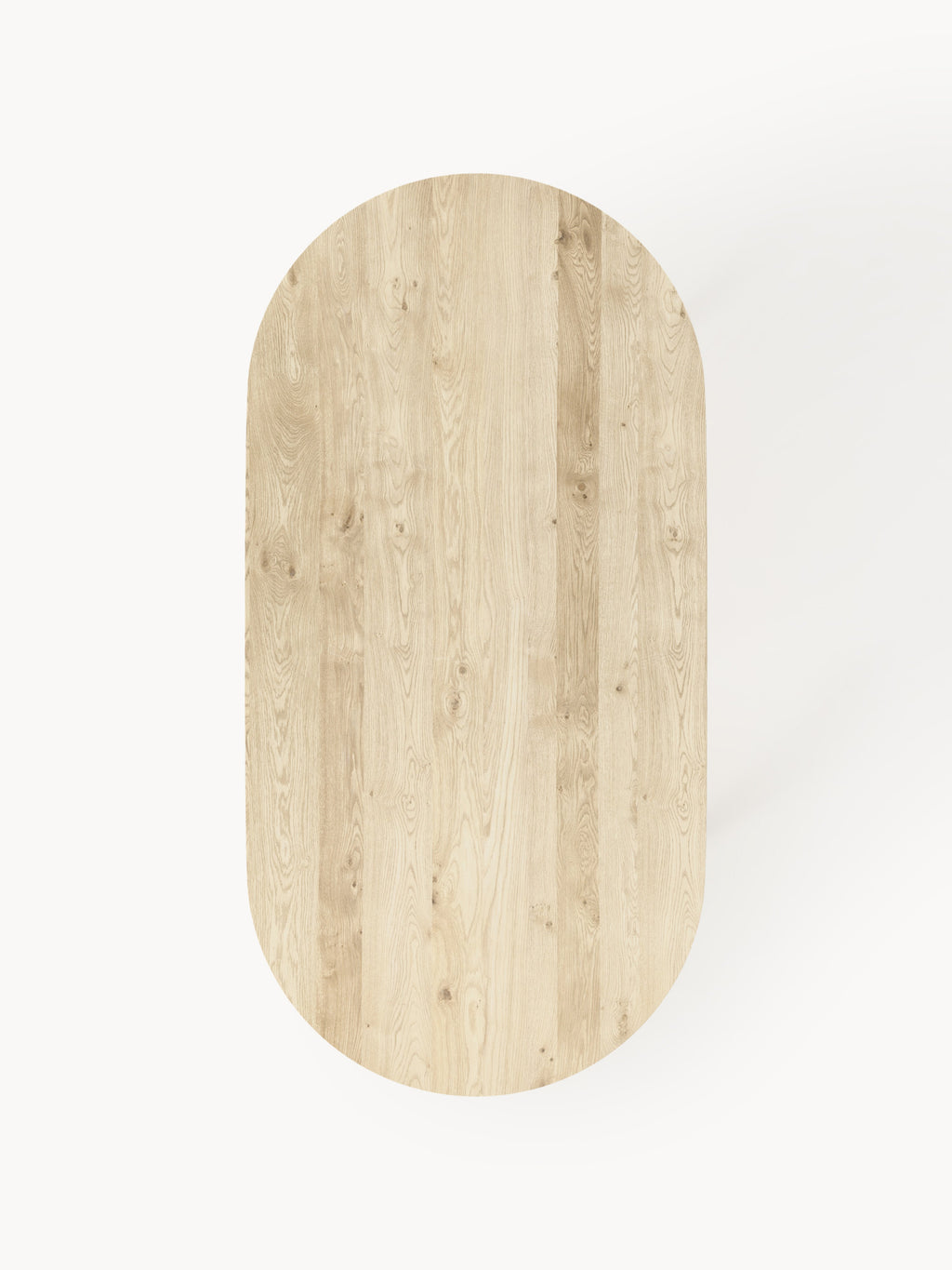 Ovaler Esstisch Archie aus Eichenholz, 200 x 100 cm