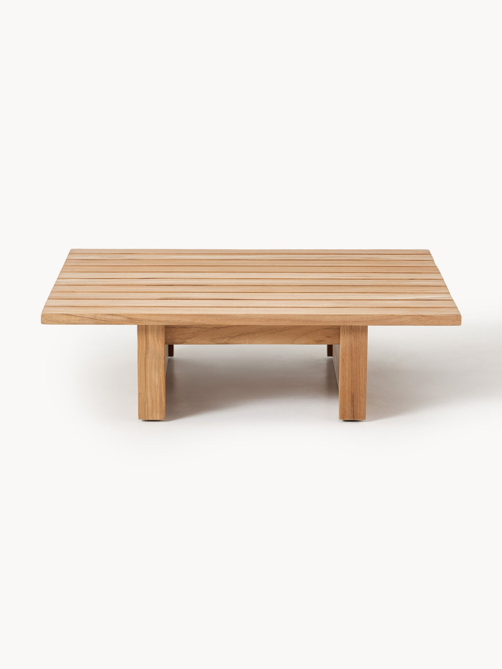 Garten-Sofa-Hocker Eiko aus Teakholz