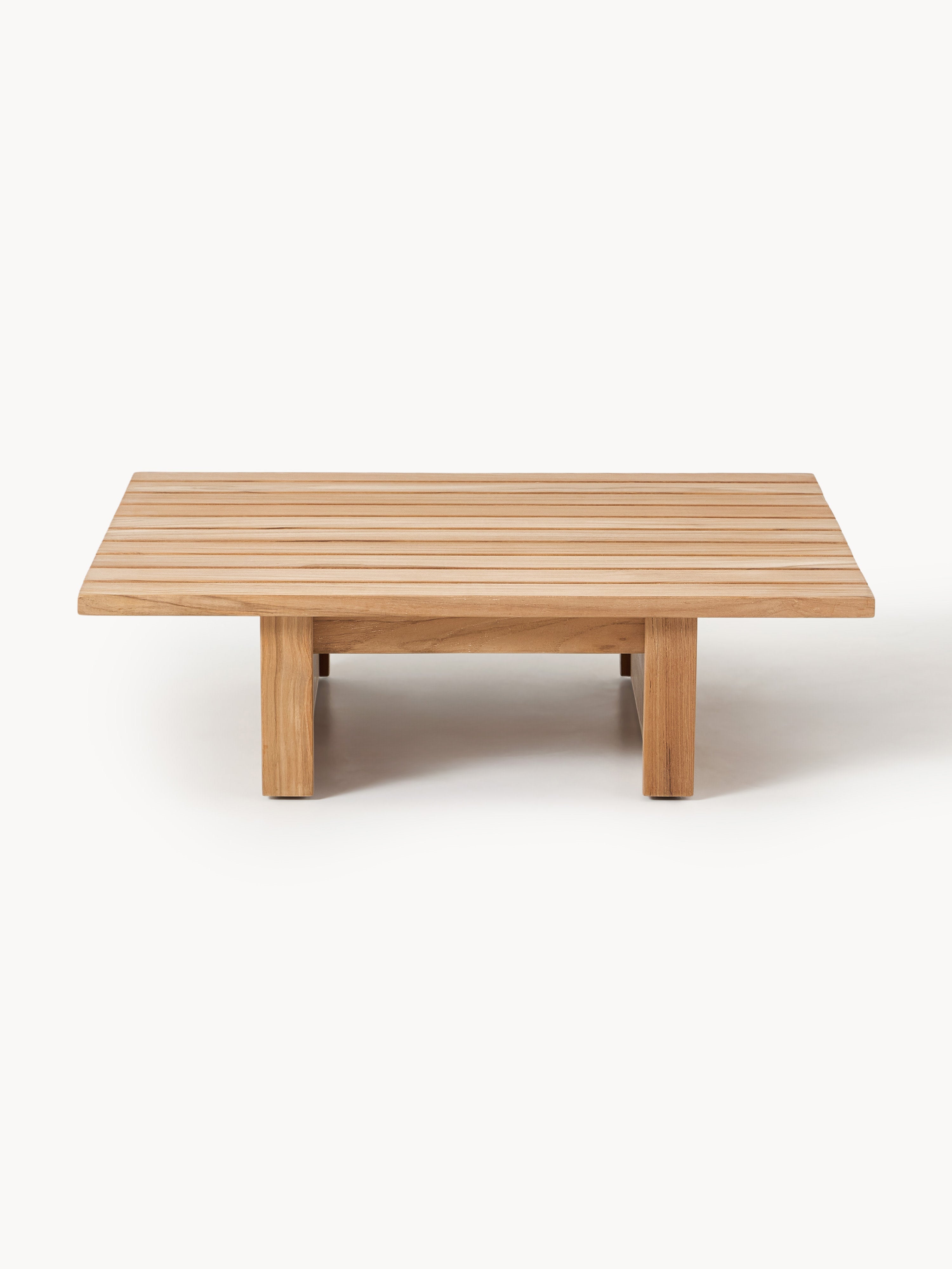 Garten-Sofa-Hocker Eiko aus Teakholz
