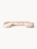 Galeriebild 1 - Modulares Bouclé-XL-Sofa Wolke
