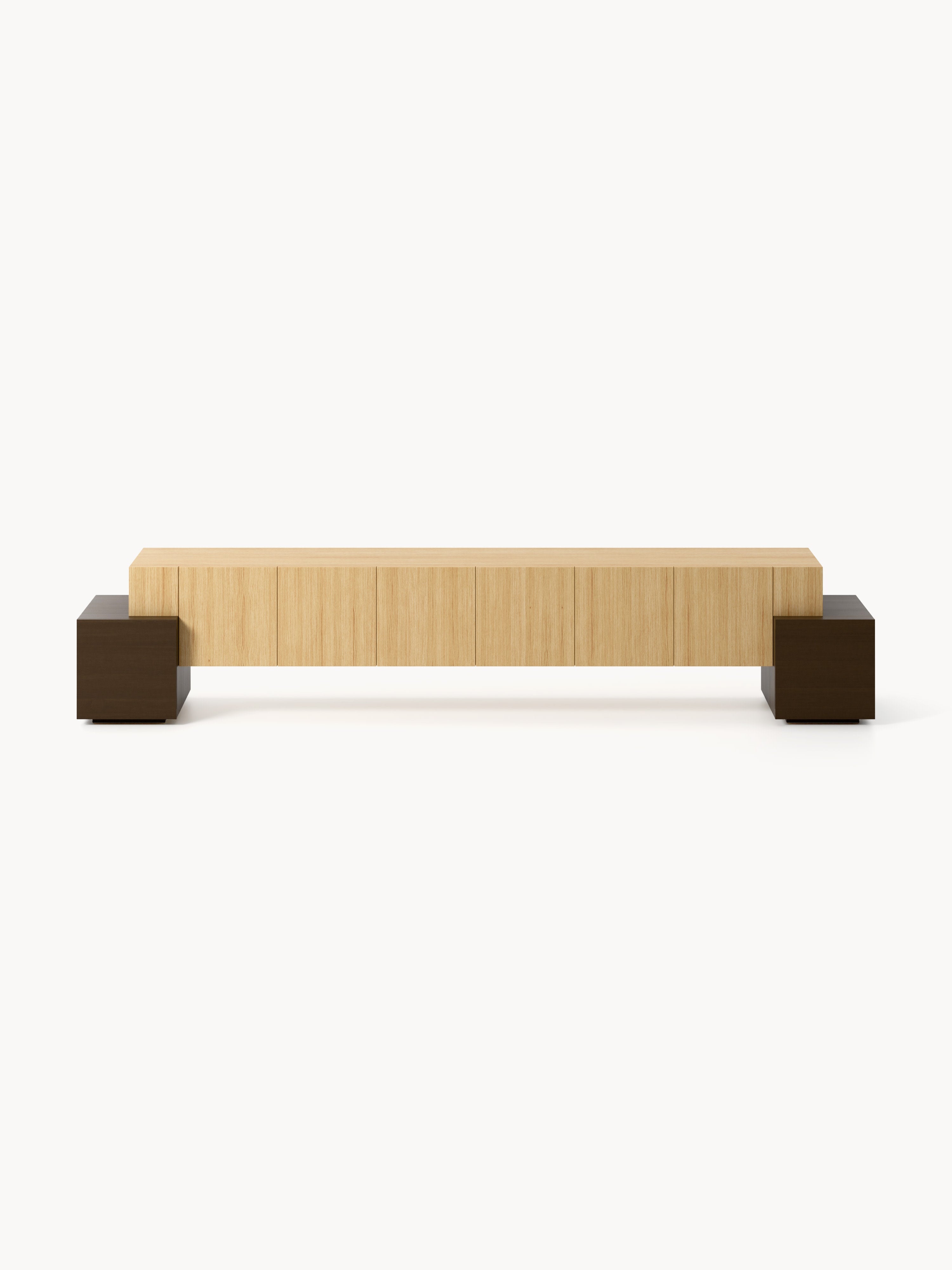 TV-Lowboard Pino aus Holz