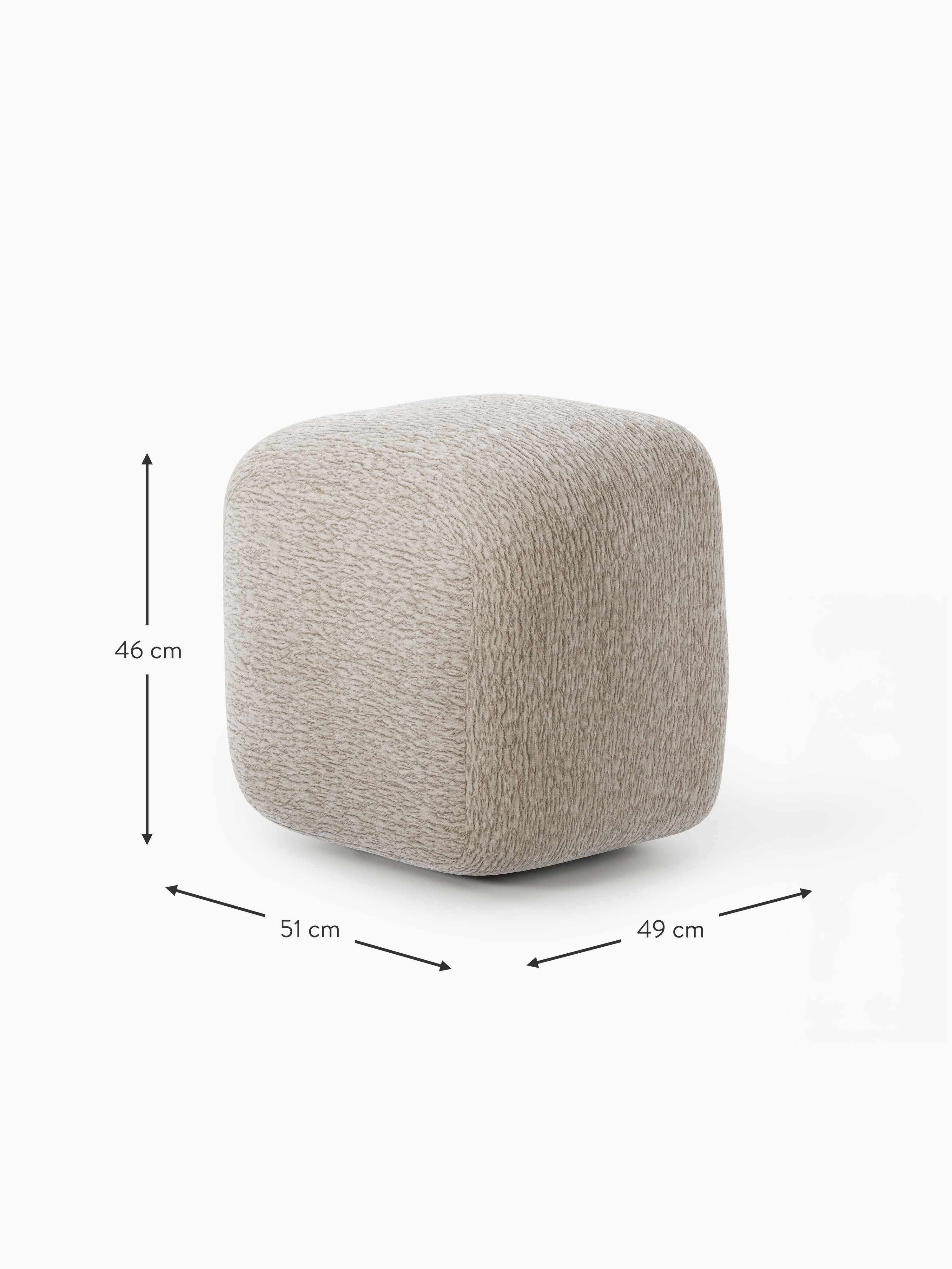Hoher Sofa-Hocker Wolke
