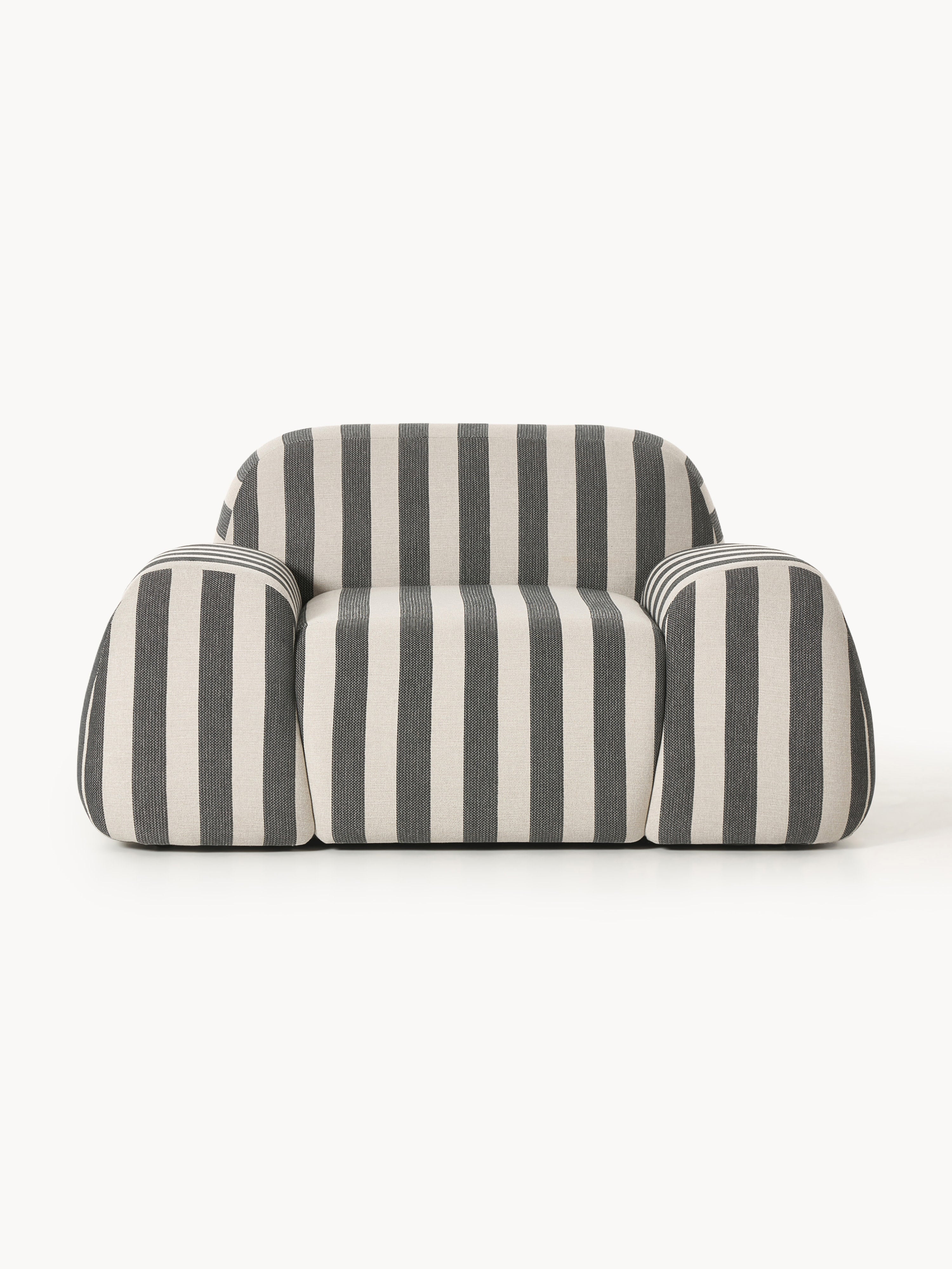 Gestreifter Loungesessel Wolke