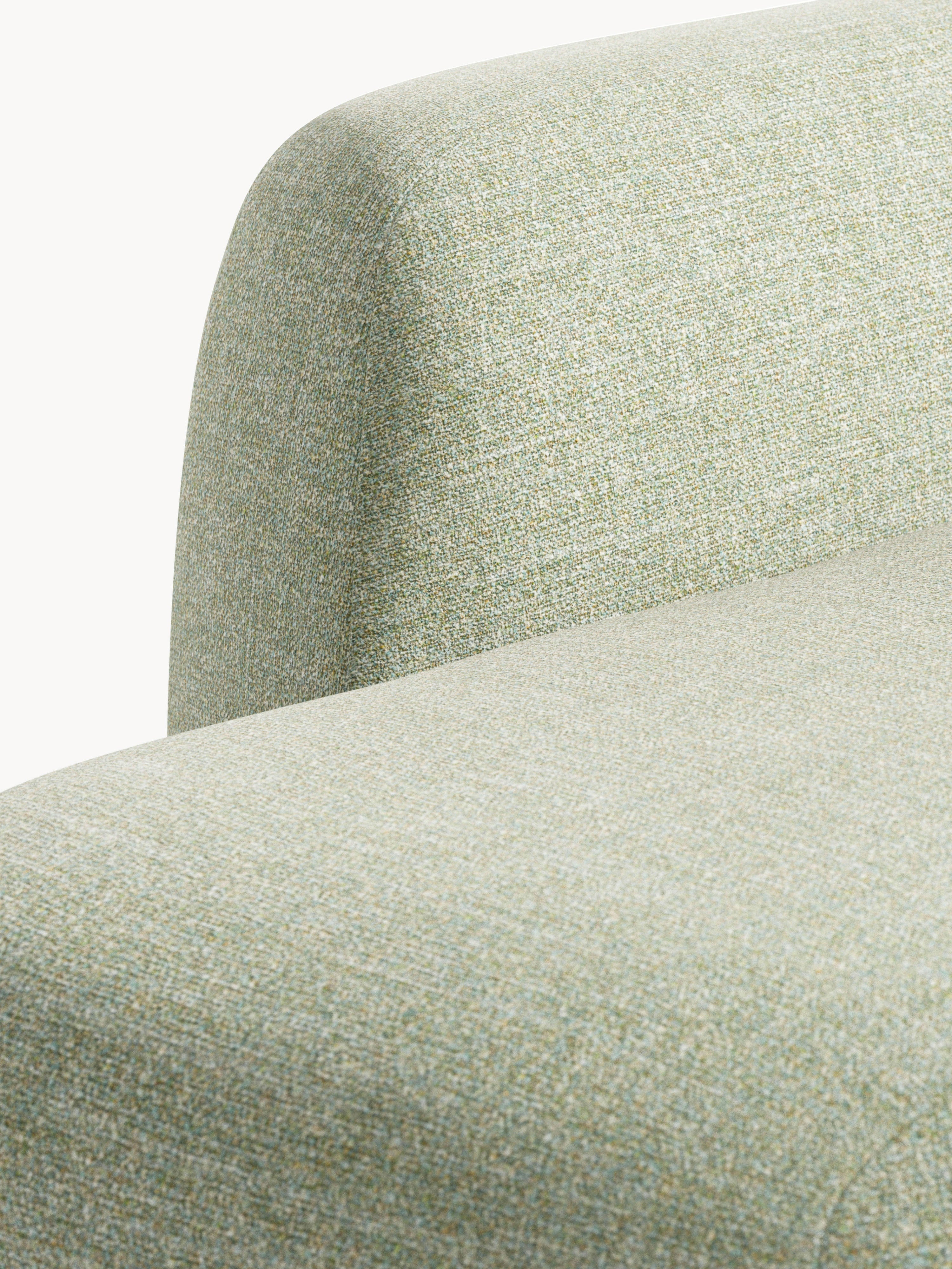 Modulares Bouclé-Ecksofa Wolke (4-Sitzer) mit Chaiselongue