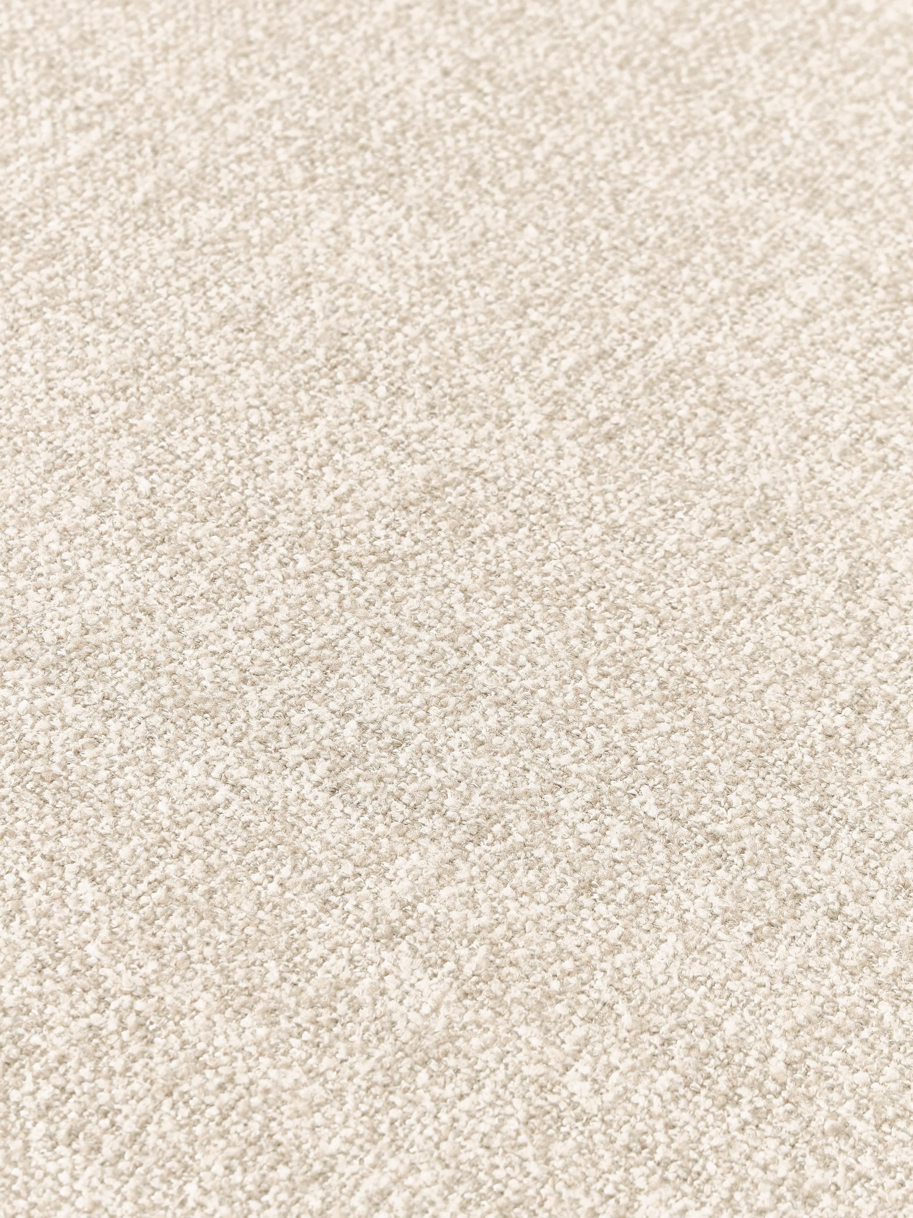 Ovaler Bouclé-Sofa-Hocker Wolke