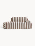 Galeriebild 1 - Gestreiftes Sofa Wolke (2-Sitzer) mit Chaiselongue