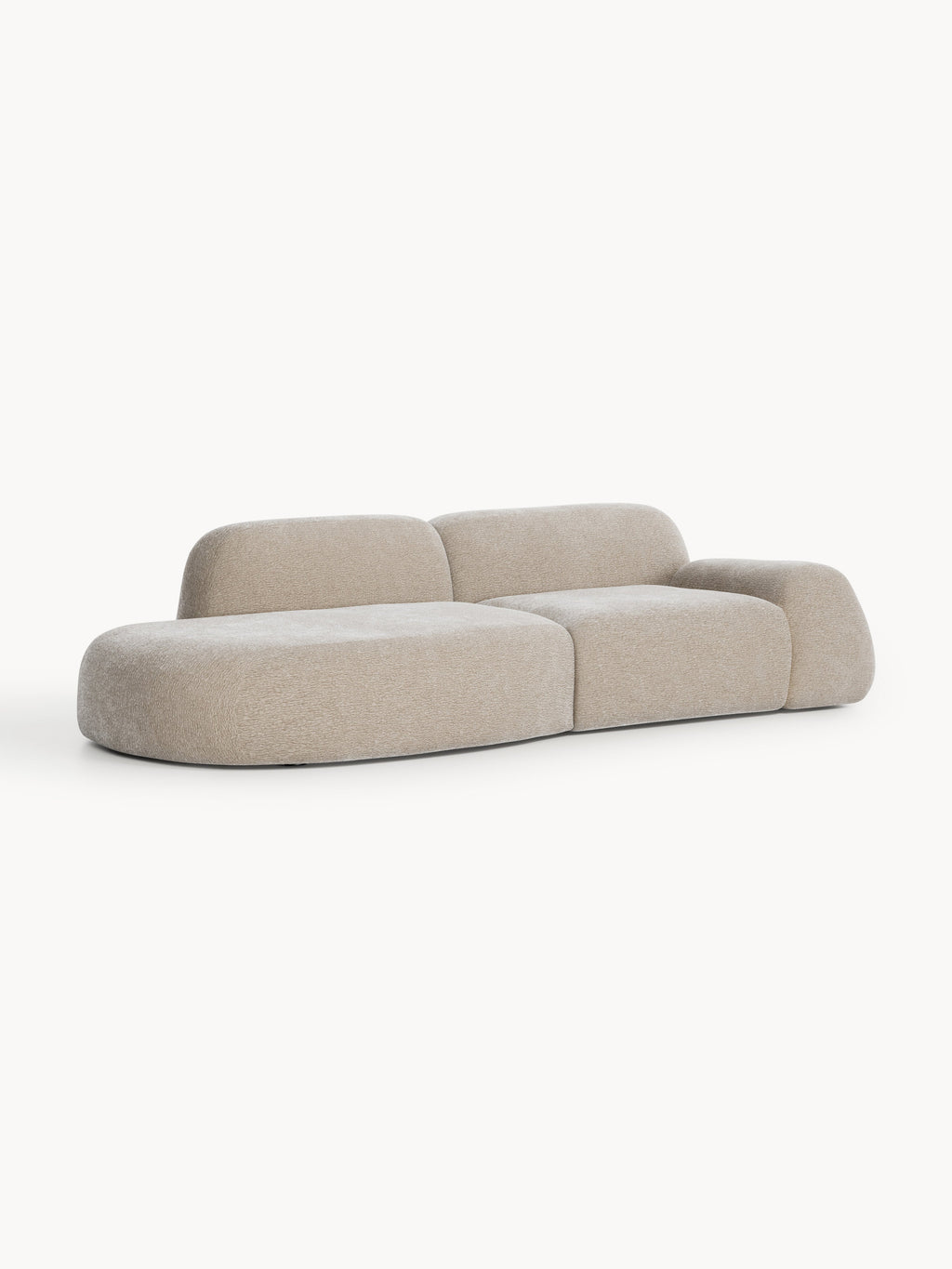 Modulares Sofa Wolke (3-Sitzer) mit Chaiselongue