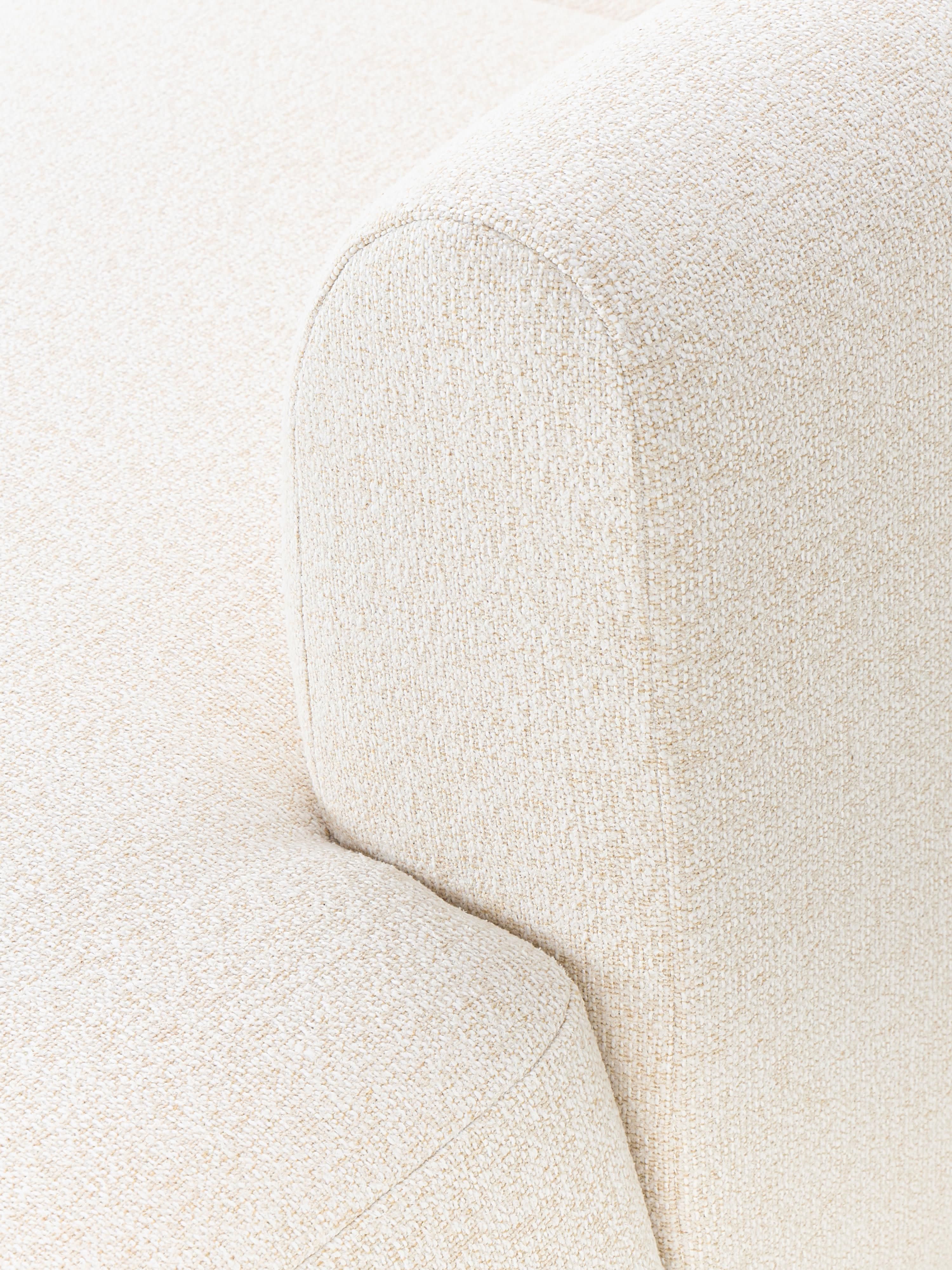 Modulares Bouclé-Ecksofa Sofia (4-Sitzer)