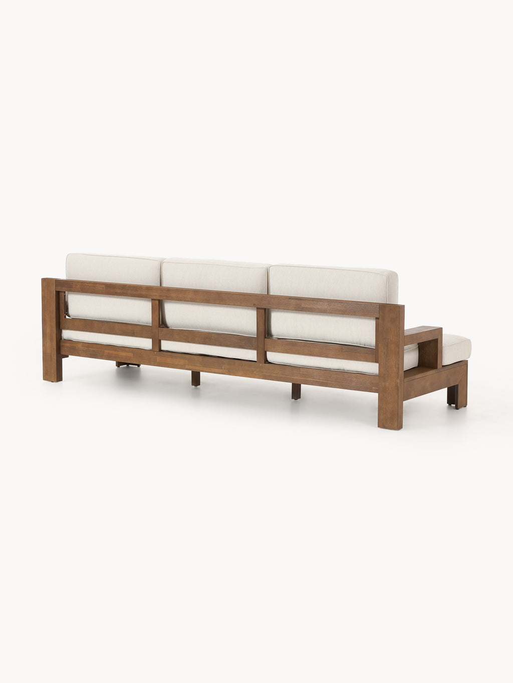 Garten-Loungesofa Joshua (3-Sitzer) aus Akazienholz