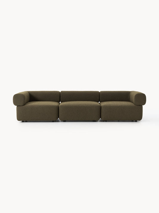 Galeriebild 1 - Modulares Bouclé-Sofa Anton (4-Sitzer)