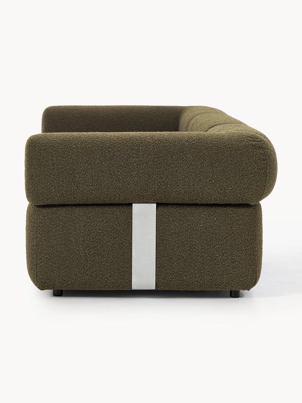 Modulares Bouclé-Sofa Anton (4-Sitzer)