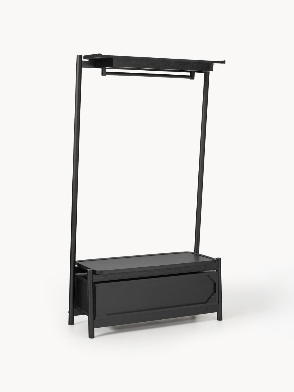 Holz-Standgarderobe Libby