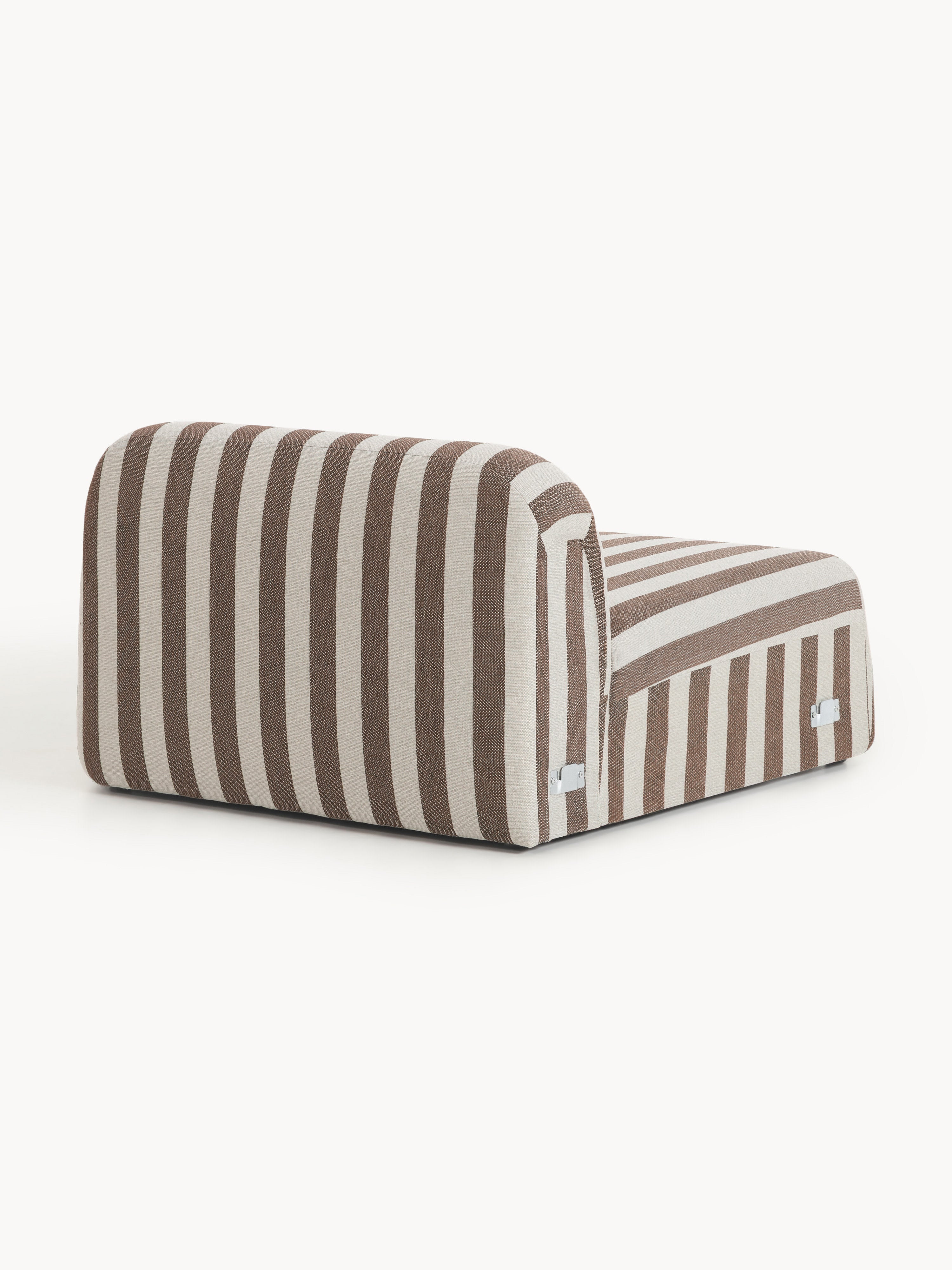 Gestreiftes Eckmodul Wolke